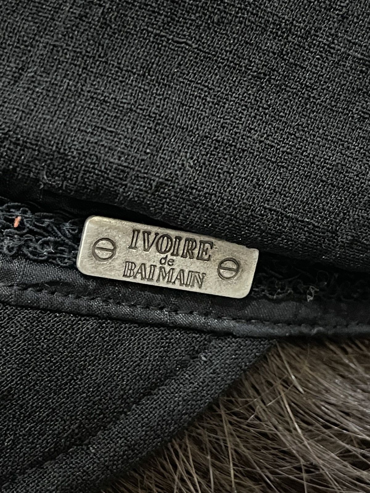 Balmain × Vintage Ivoire de Balmain Hat Size ONE SIZE - 6 Thumbnail