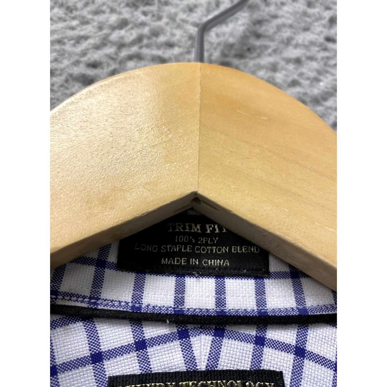 Neiman Marcus VINTAGE Neiman Marcus Button Shirt Mens Medium Blue Check Long Sleeve /0832 Size US M / EU 48-50 / 2 - 5 Thumbnail