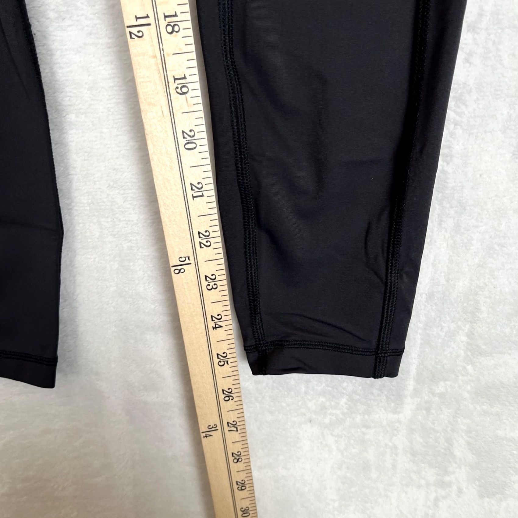 Vintage REI Co-op Leggings Womens XSmall Black High Rise Pocket Ankle Athletic Hiking Size 26" / US 2 / IT 38 - 4 Thumbnail