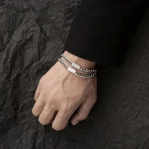 VIBE Stacked Chain Bracelet Size ONE SIZE - 8 Thumbnail