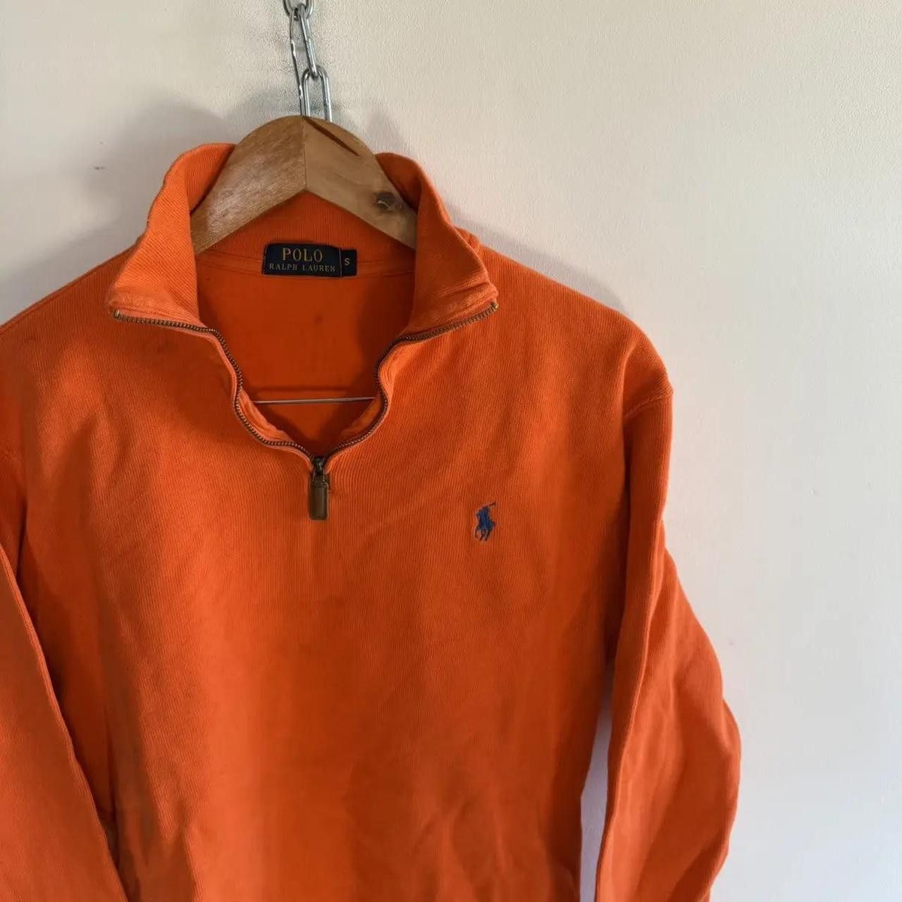 Polo Ralph Lauren Purple Polo Ralph Lauren quarter zip sweatshirt vintage Size US M / EU 48-50 / 2 - 2 Thumbnail