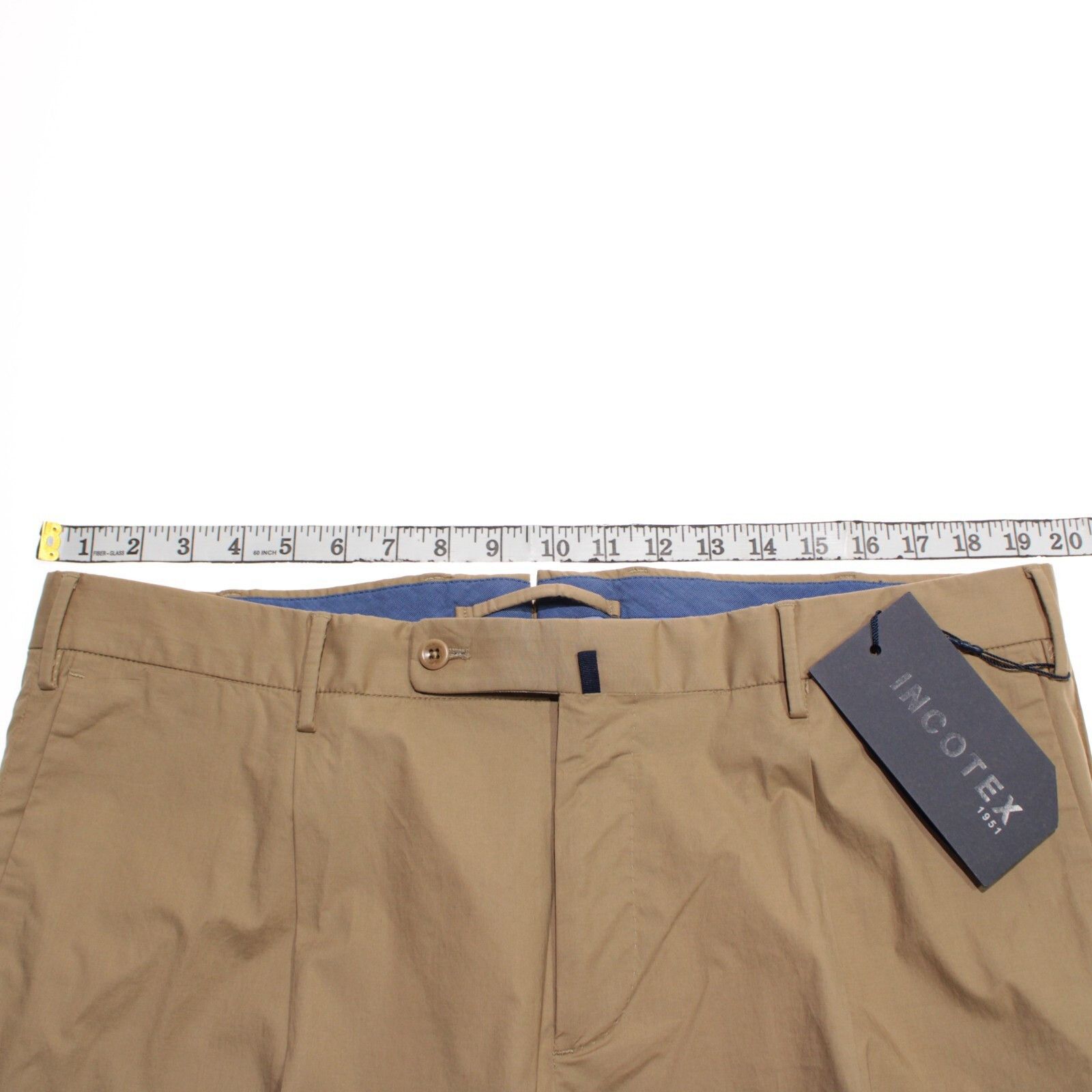 Incotex INCOTEX New with tags Chino Size 40 US In Beige Size US 40 / EU 56 - 5 Thumbnail