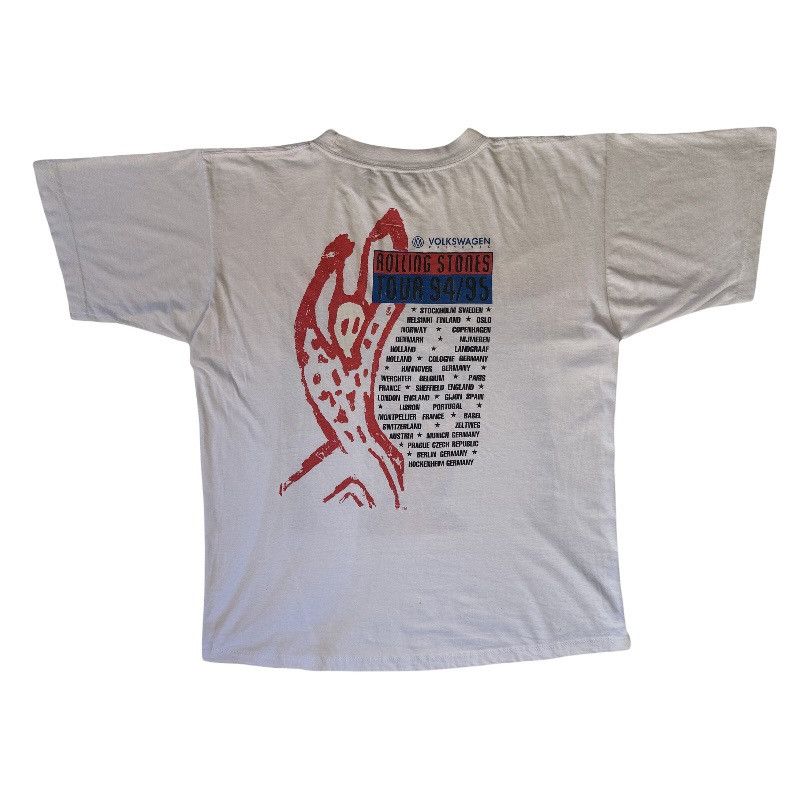 Vintage Vintage Shirt Rolling Stones Eurotour 94/95 Size US L / EU 52-54 / 3 - 2 Thumbnail