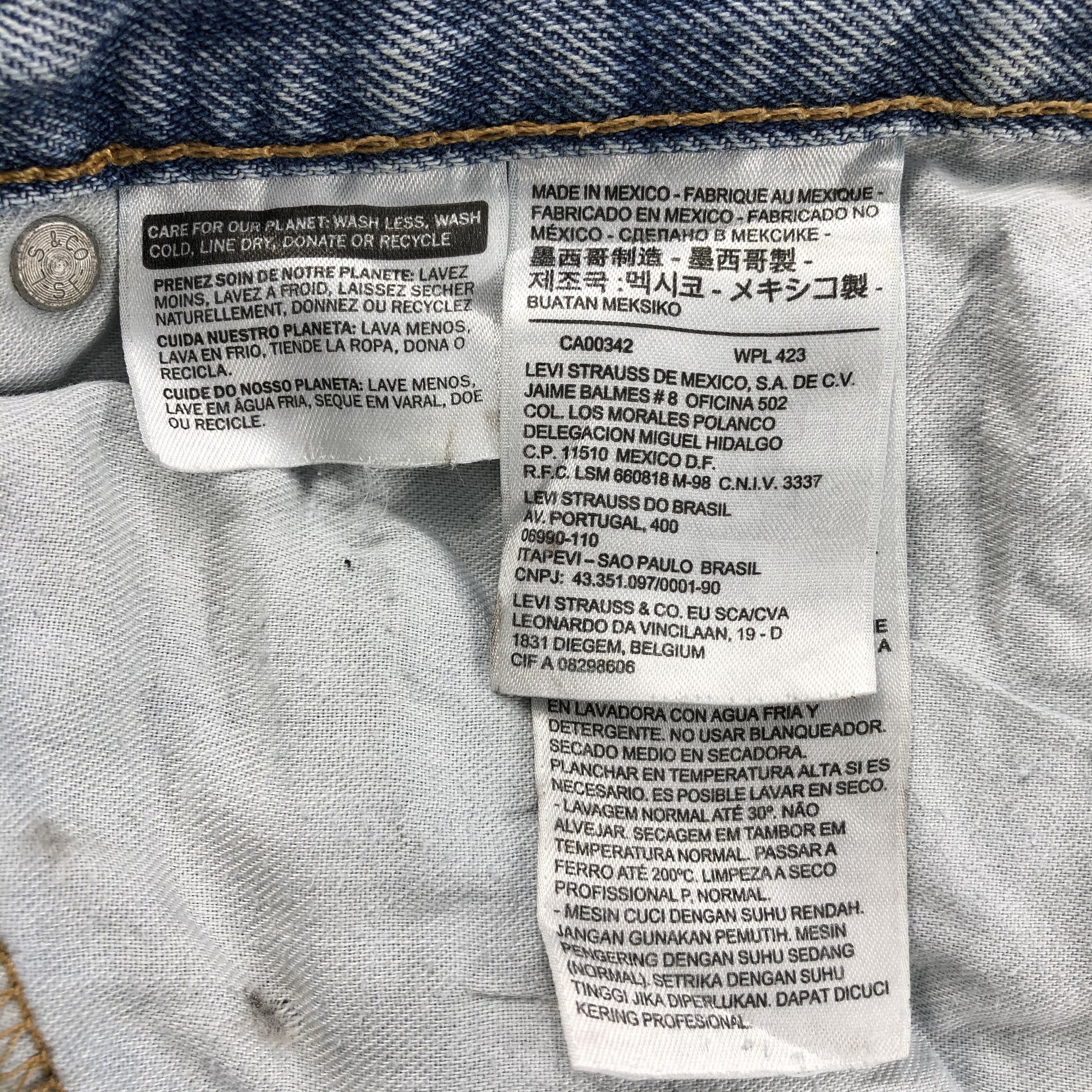 Vintage Light Wash Levis 505 Jeans-JM1752