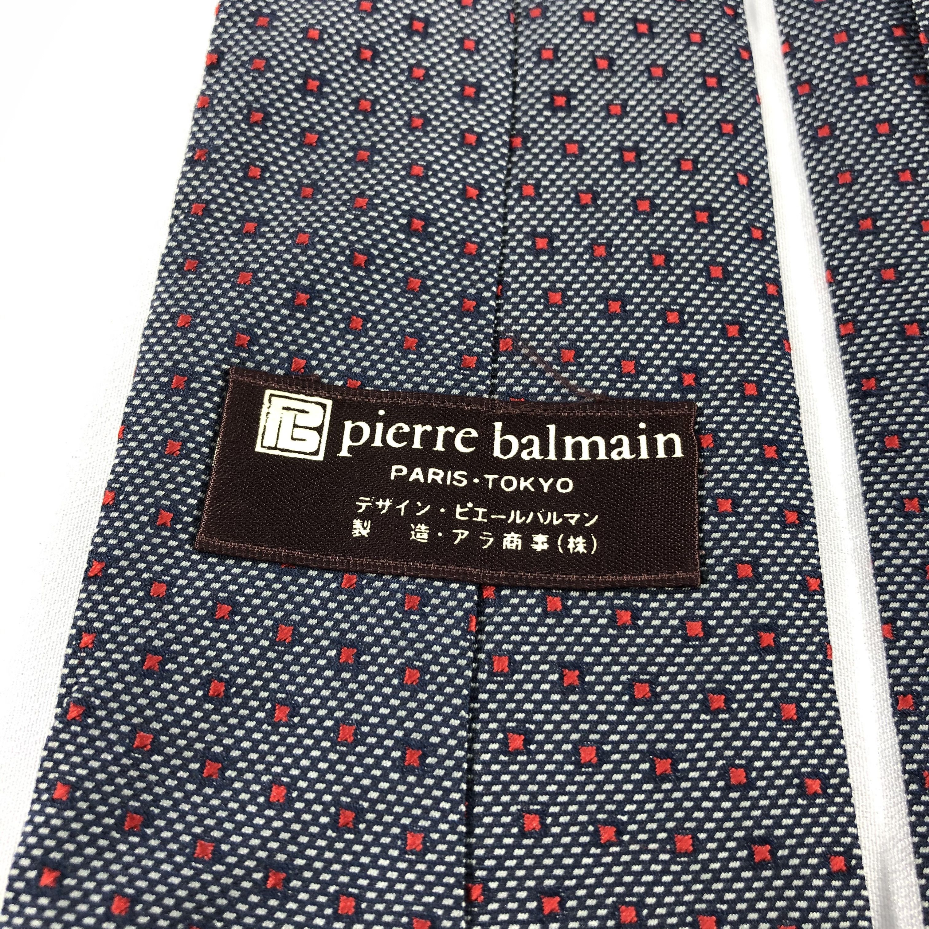 Pierre Balmain × Vintage Pierre Balmain Silk Neck Ties T106 Size ONE SIZE - 3 Thumbnail