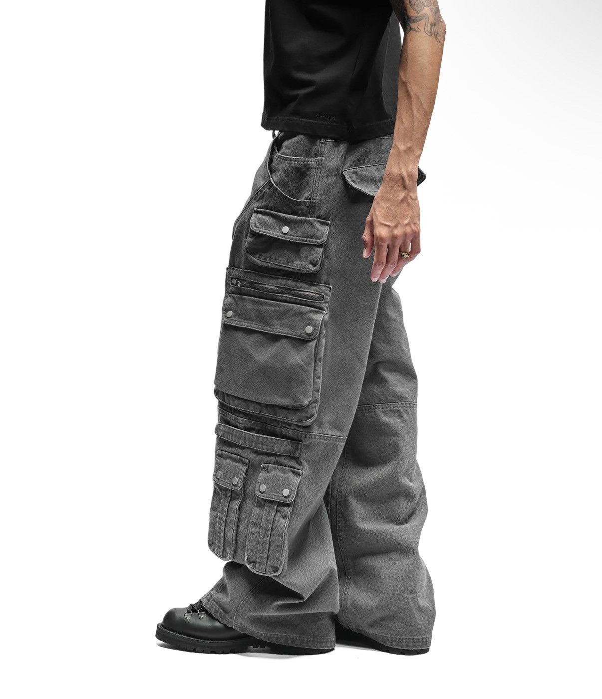 Other W9 Cargo Pants - Grey - Blacktailor - Size 30 Size US 30 / EU 46 - 4 Thumbnail