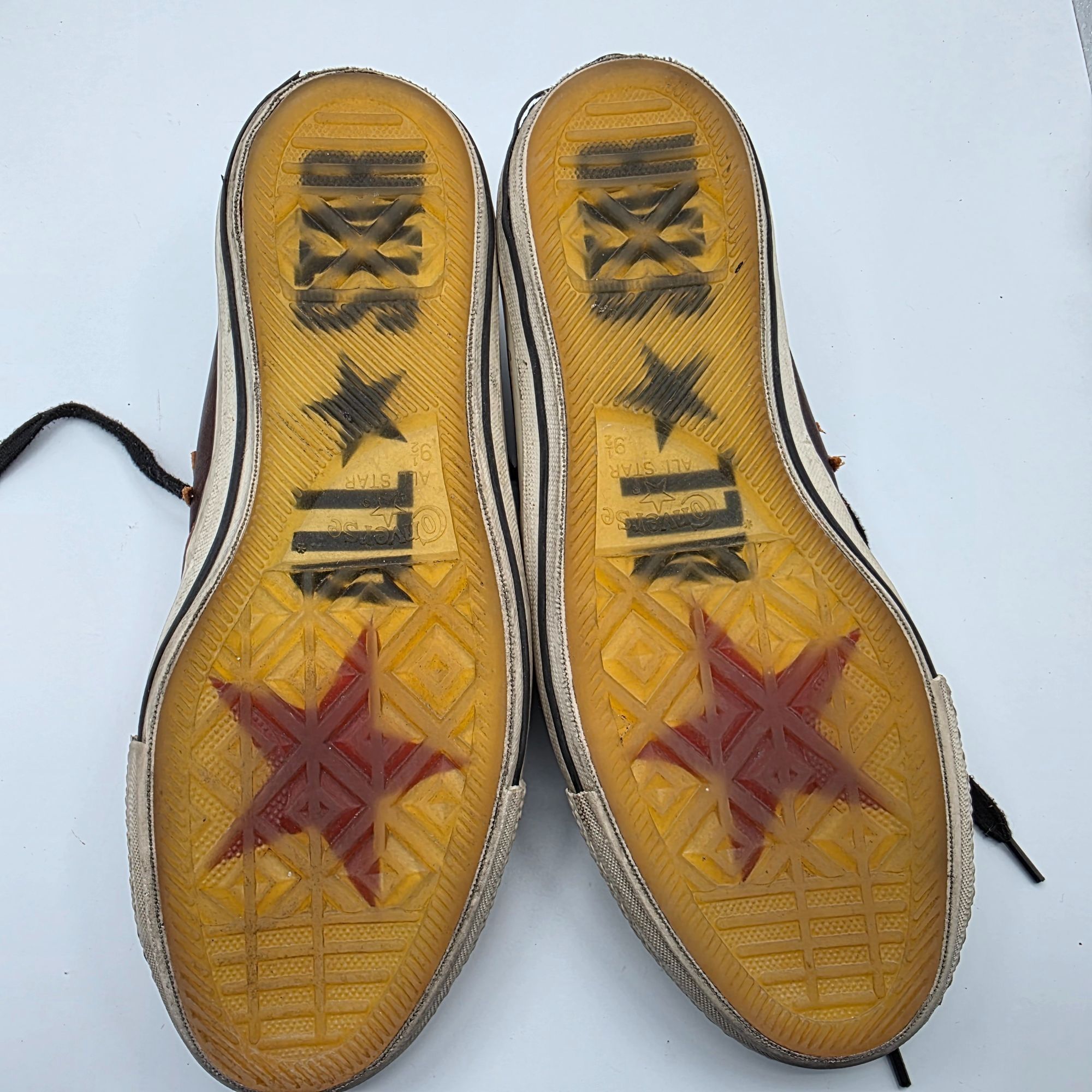 Converse Converse x John Varvatos Star Player Mens Size 9.5 Brown Lea Size US 9.5 / EU 42-43 - 7 Thumbnail