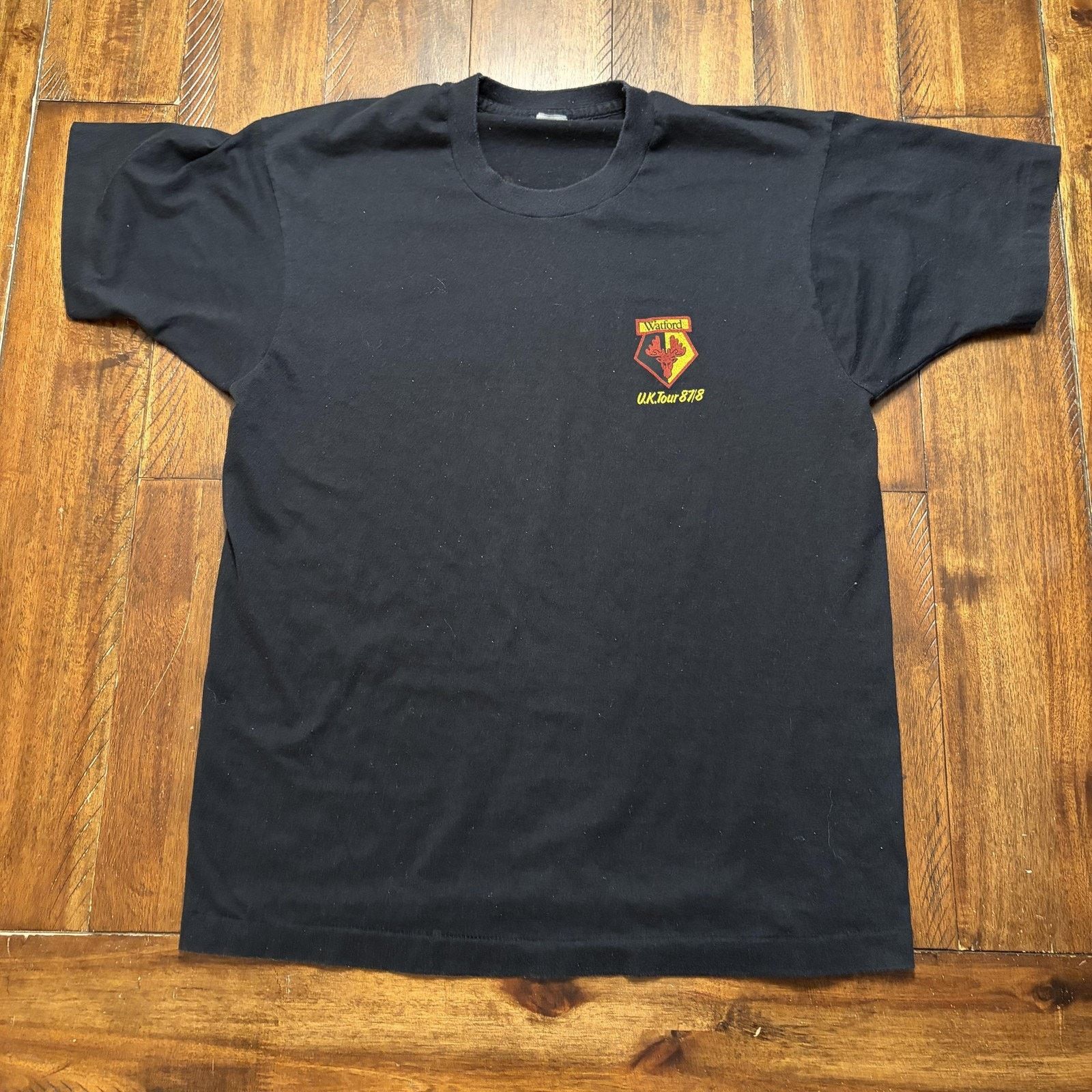 Vintage Vintage Watford FC Shirt L Soccer Football U.K. Tour 1987-88 Size US L / EU 52-54 / 3 - 2 Thumbnail