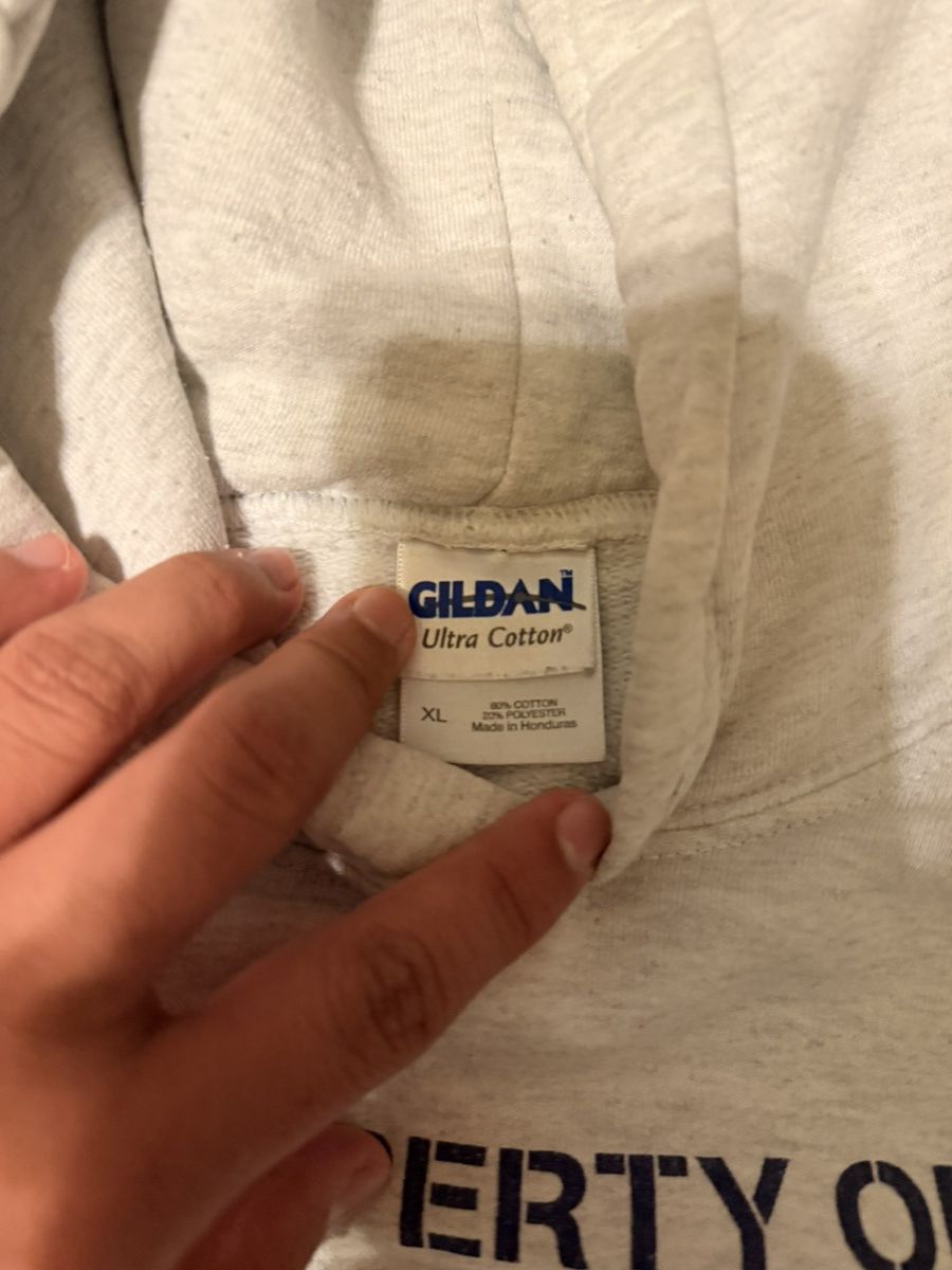 Gildan × Vintage vintage XXL BASEBALL CAPE COD STRINGLESS HOODIE Size US L / EU 52-54 / 3 - 3 Thumbnail