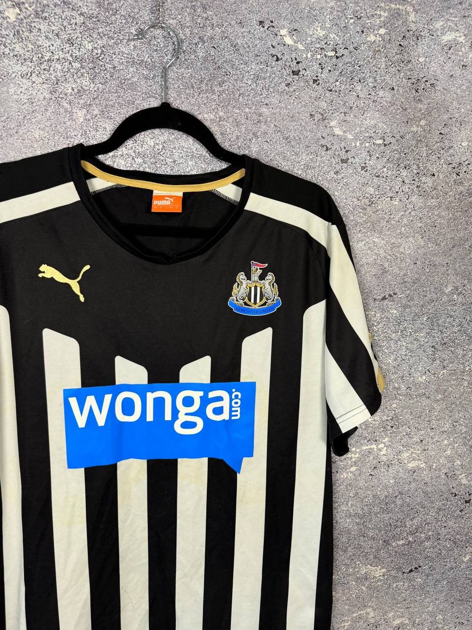 Puma × Vintage Newcastle United 2014/15 Puma Soccer Jersey Large Size US L / EU 52-54 / 3 - 2 Thumbnail