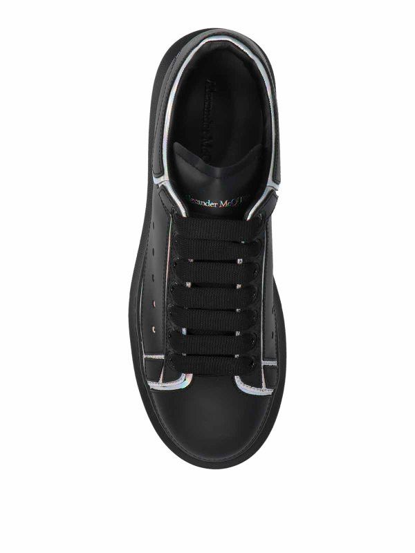 Alexander McQueen o1w1db10725 Oversized Sneaker in Black Size US 6 / EU 39 - 3 Thumbnail
