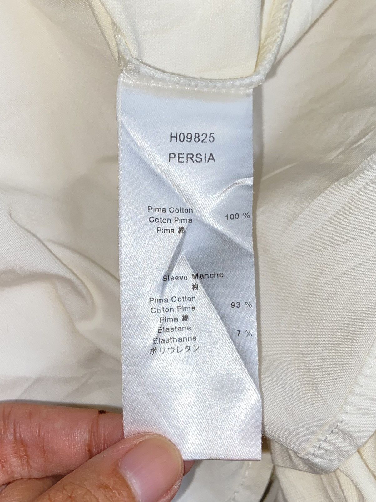 Designer × Other ANNE FONTAINE White Zipper Blouse Size XS / US 0-2 / IT 36-38 - 7 Thumbnail