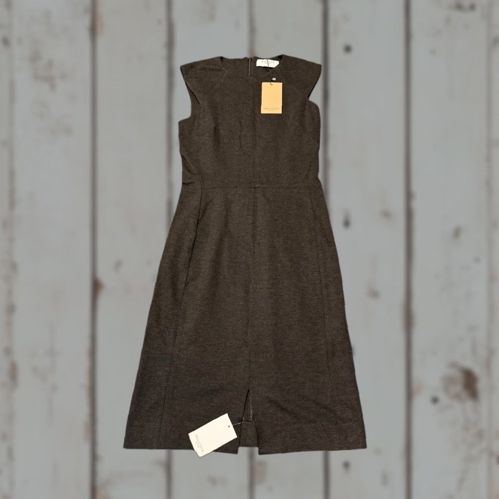M.M.LaFleur M.M.LaFleur Katie Dress Womens Texture Ponte Charcoal Tank Above Size 8 NWT Size M / US 6-8 / IT 42-44 - 1 Thumbnail