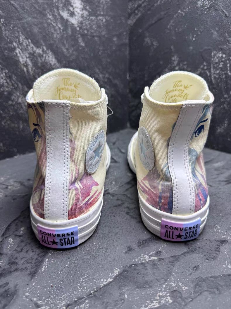 Disney White Canvas SneakersQ10 Size US 9 / IT 39 - 5 Thumbnail