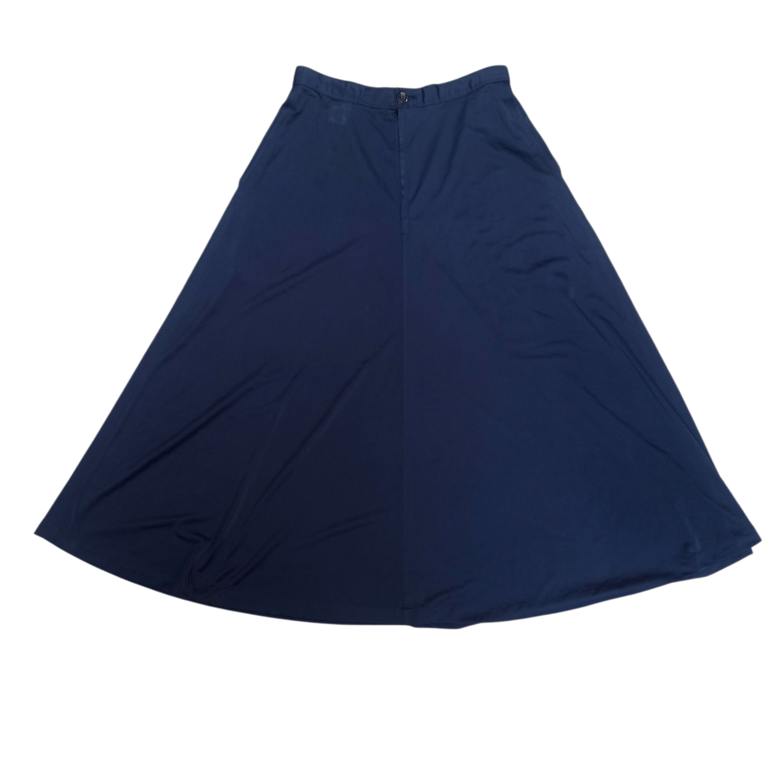 Comme des Garcons Blue Navy midi Skirt Comme des Garcons Size 28" / US 6 / IT 42 - 2 Thumbnail