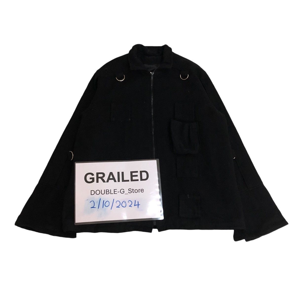 Japanese Brand 📌Vintage Bombet Jacket Bondage Biker Parachute Pocket Japan Size US M / EU 48-50 / 2 - 1 Thumbnail