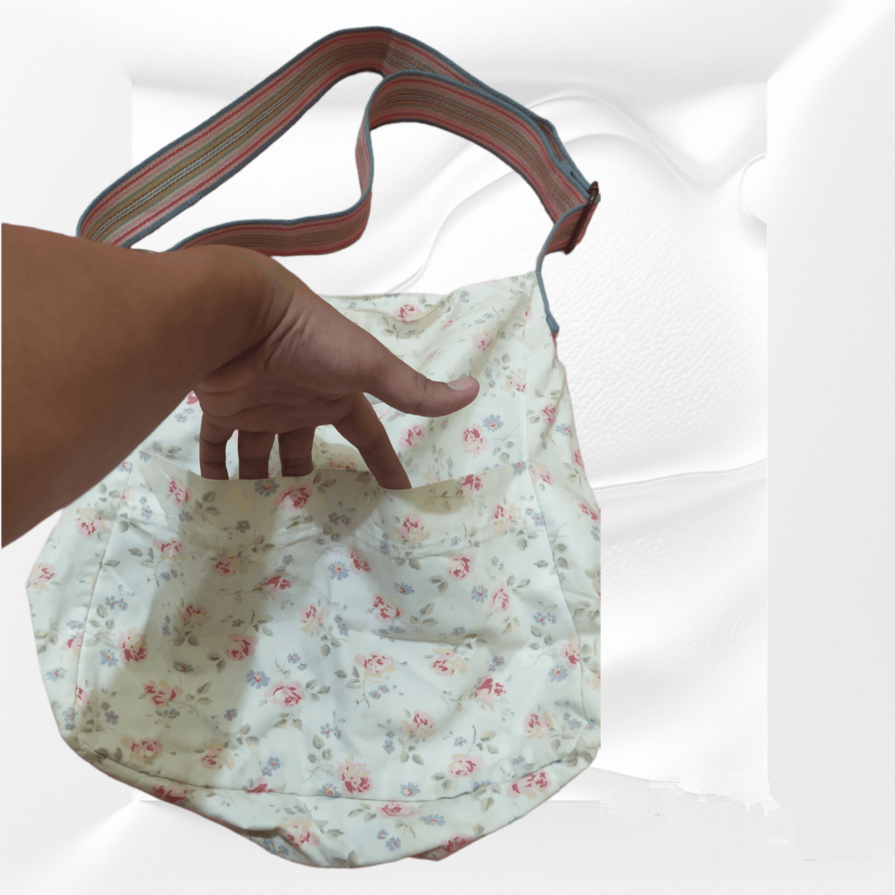 Vintage CATH KIDSTON FLORA ART sling bag Size ONE SIZE - 3 Thumbnail