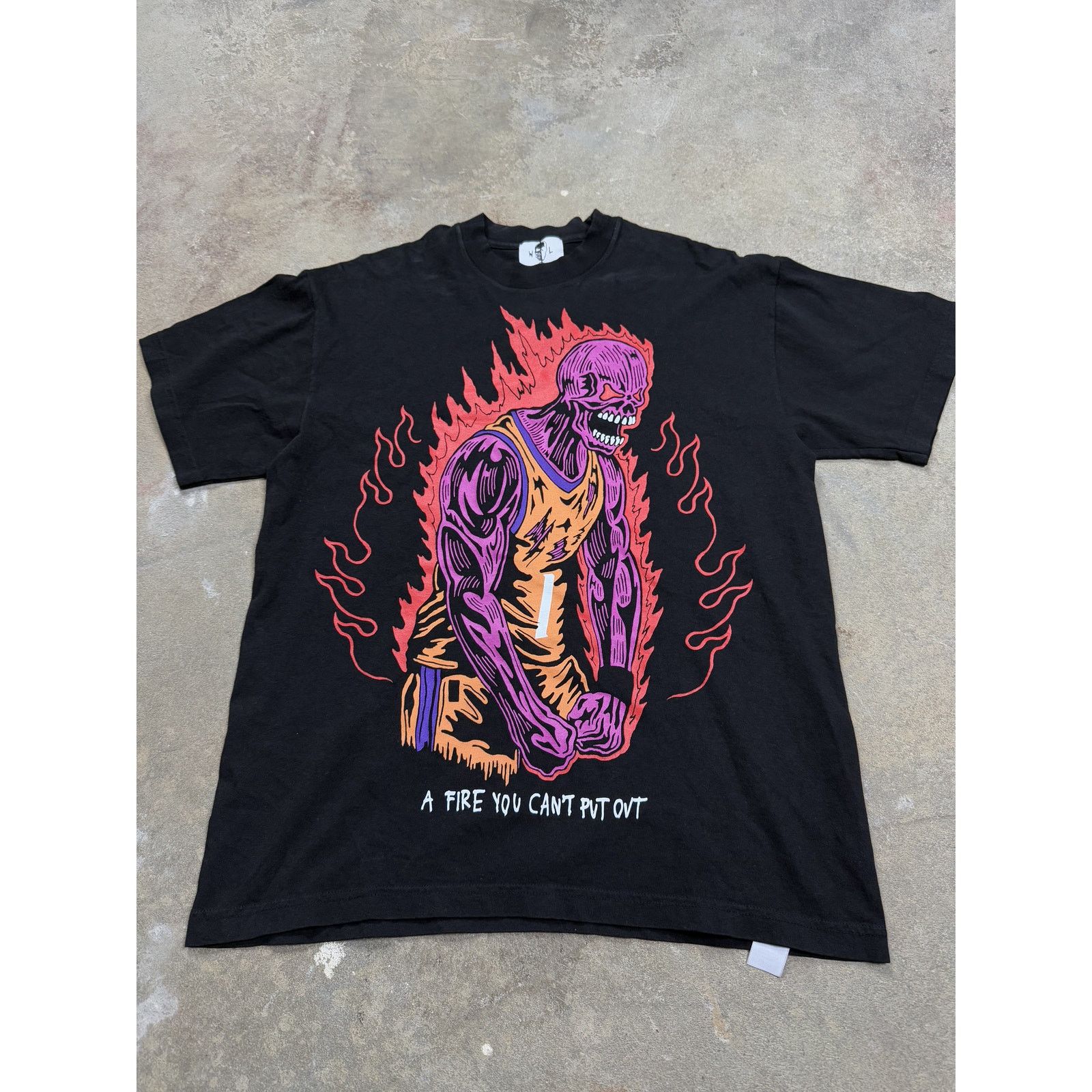 Warren Lotas Warren Lotas Tee A Fire You Cant Put Out Used Medium Size US M / EU 48-50 / 2 - 1 Thumbnail