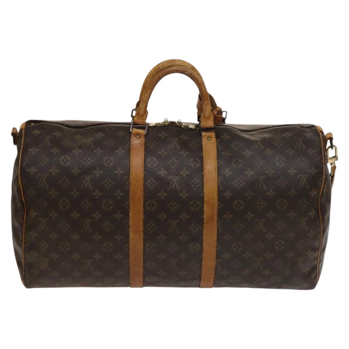 Louis Vuitton LOUIS VUITTON Monogram Keepall Bandouliere 55 Boston Bag Size ONE SIZE - 2 Thumbnail