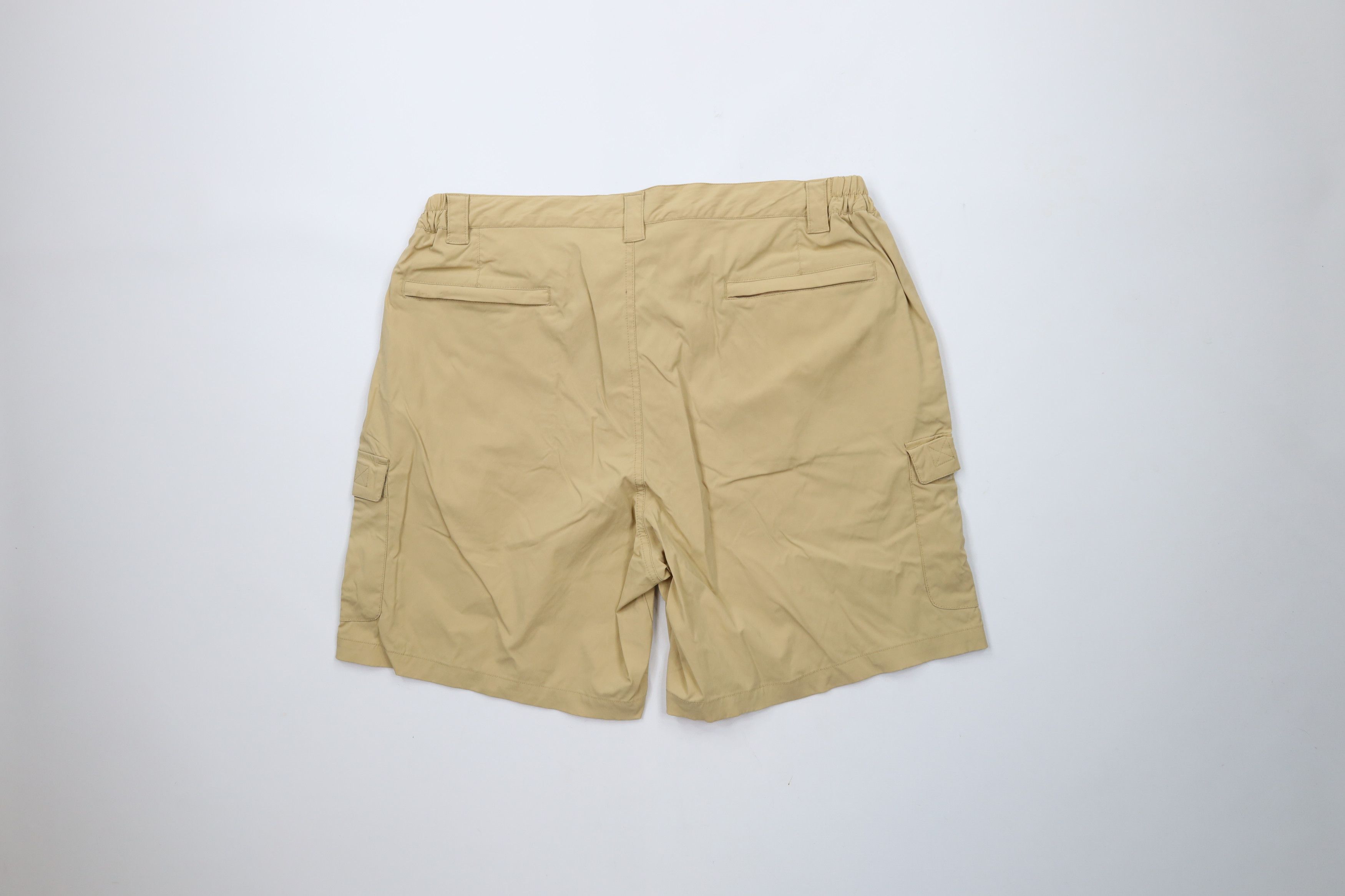 L.L. Bean × Vintage Vintage Y2K LL Bean Tech Hiking Cargo Shorts Beige Nylon Size US 34 / EU 50 - 8 Thumbnail