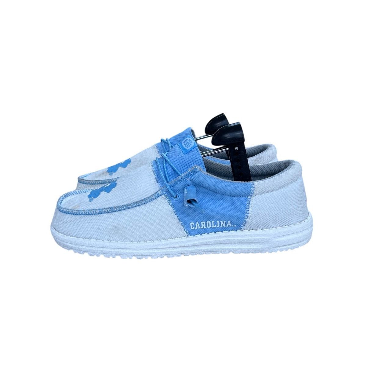 Other Hey Dude Wally Tri Shoes Size 10 Blue UNC Tar Heels Slip On Size US 10 / EU 43 - 1 Thumbnail