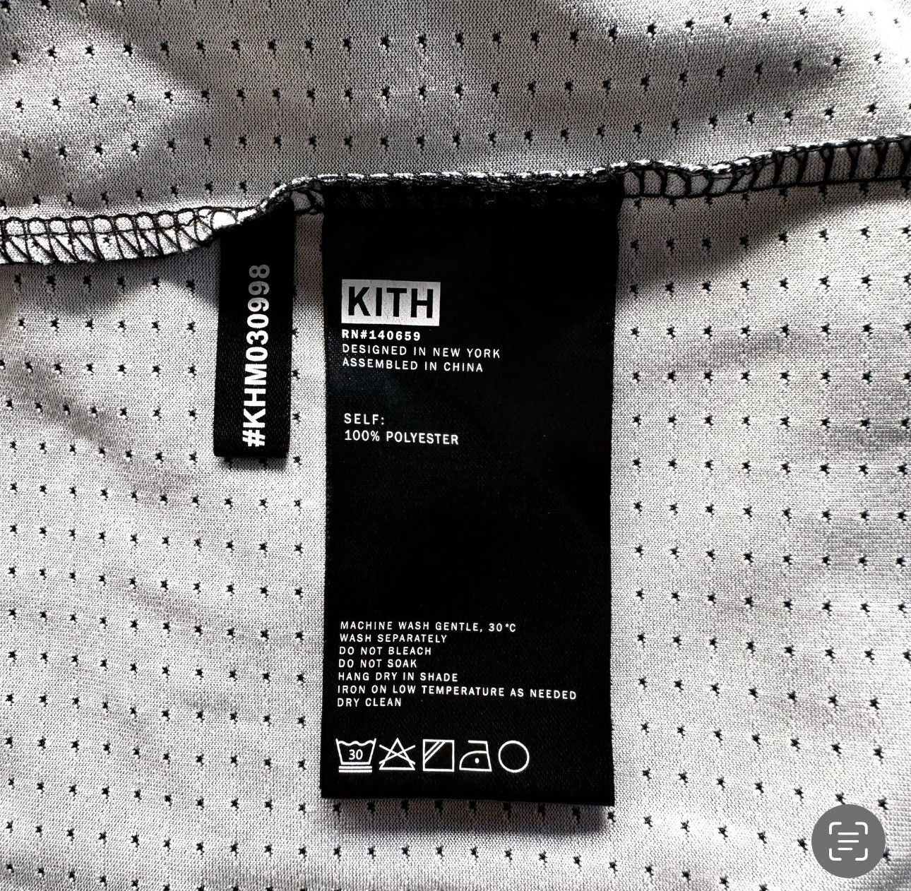 Kith KITH 101 Long Sleeve Otto Tee Black/Gray Men's X Small Size US XS / EU 42 / 0 - 3 Thumbnail