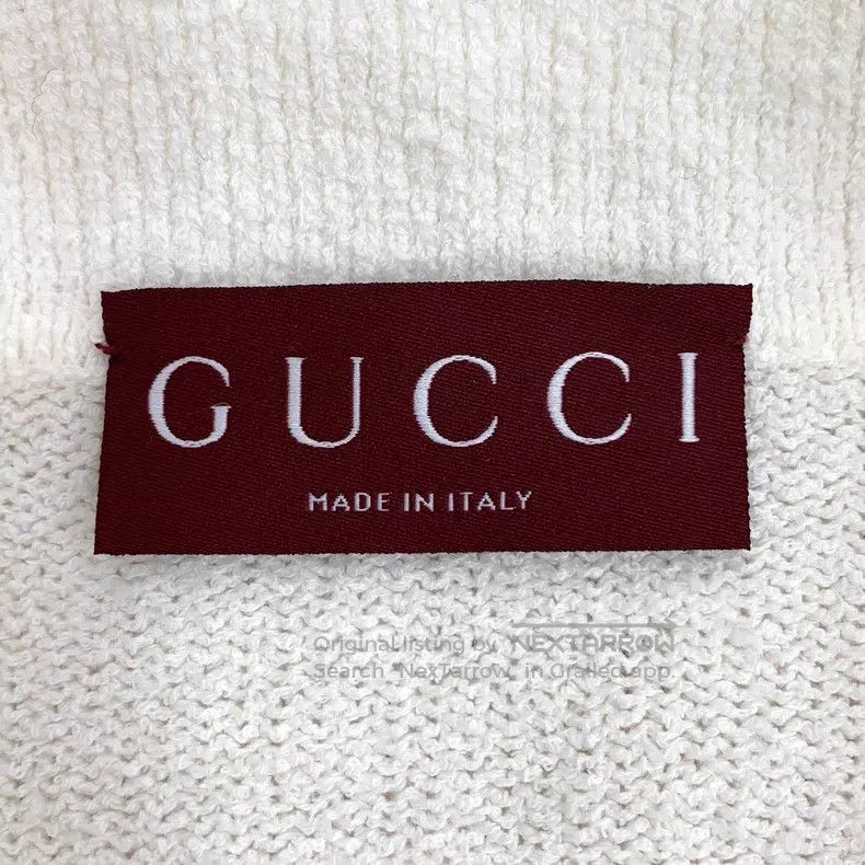 Gucci Gucci White striped cotton lapel single-breasted short-sle Size US M / EU 48-50 / 2 - 5 Thumbnail