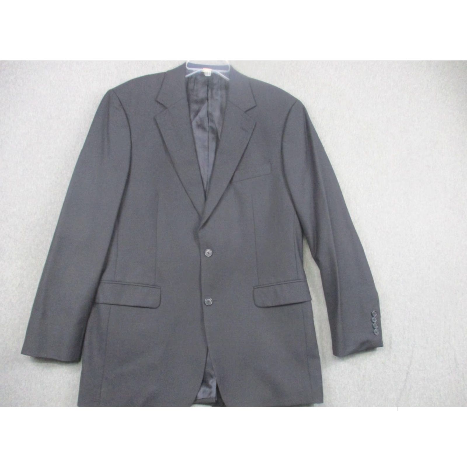 Brooks Brothers Brooks Brothers Blazer Mens 41L Gray 346 Stretch Wool Suit Jacket 2 Button Size 42R - 2 Thumbnail