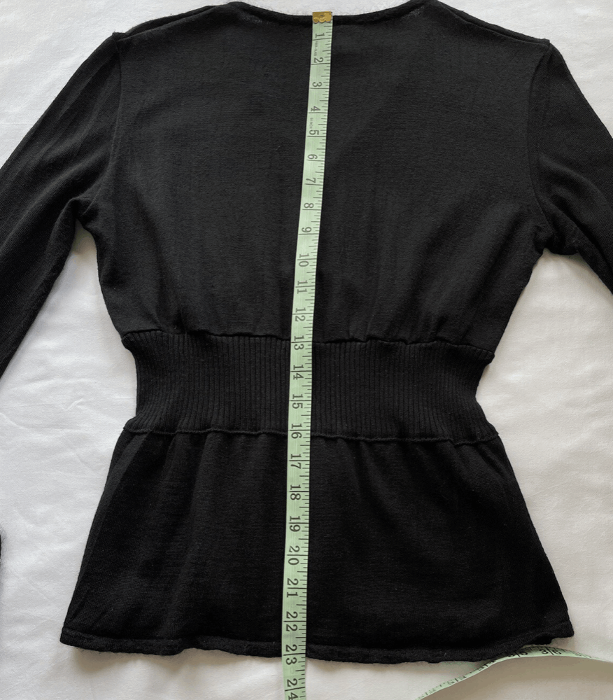 Just Cavalli Just Cavalli by Roberto Cavalli Y2K V-Neck Long Sleeve Size M / US 6-8 / IT 42-44 - 14 Thumbnail