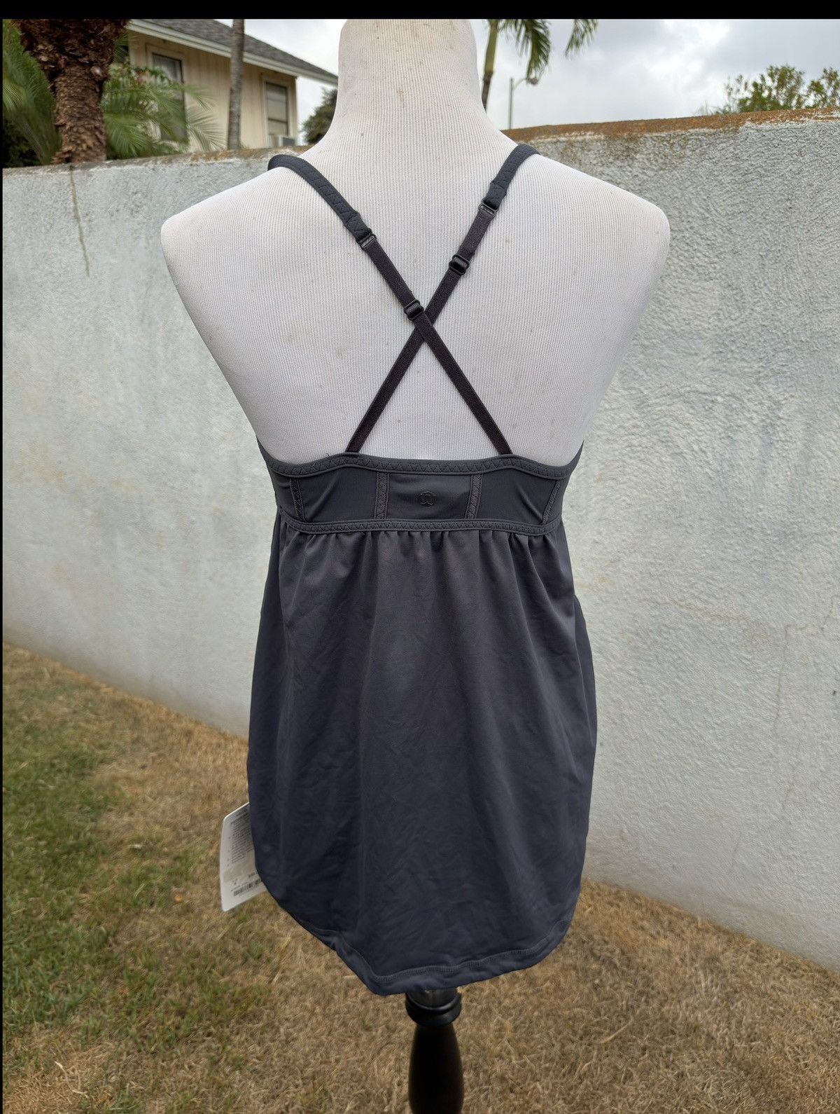 Lululemon New Lululemon Coal Gray Rehearsal Tank Top Women's Size 8 Size M / US 6-8 / IT 42-44 - 2 Thumbnail