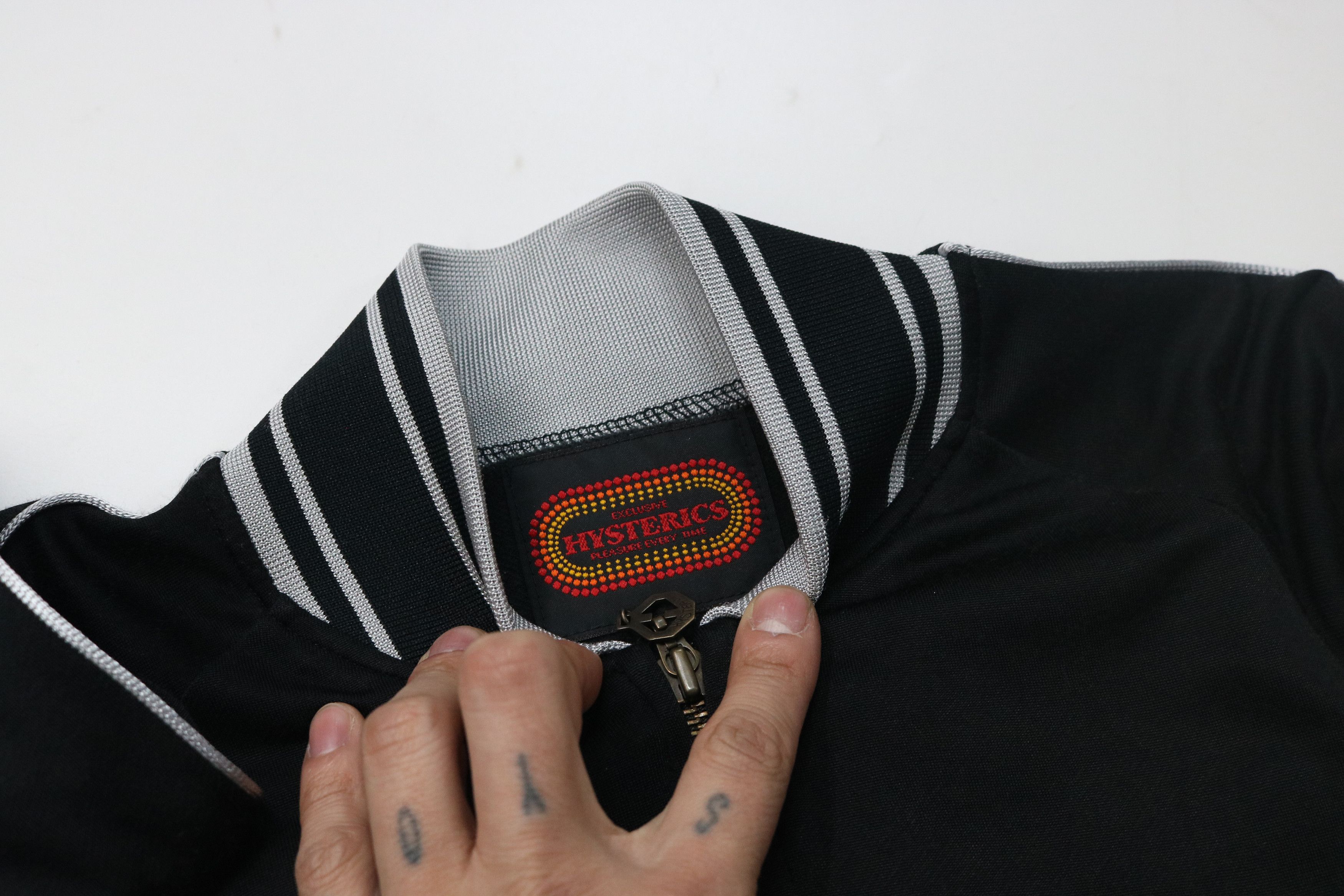 Hysteric Glamour HYSTERIC GLAMOUR “BORN TO LOSE” Embroidered Zip-Up Jersey Size ONE SIZE - 10 Thumbnail