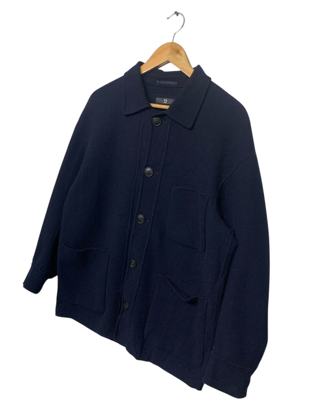 Japanese Brand × Jil Sander × Uniqlo Uniqlo X Jil Sander Wool Button Ups Jacket Size US S / EU 44-46 / 1 - 2 Thumbnail