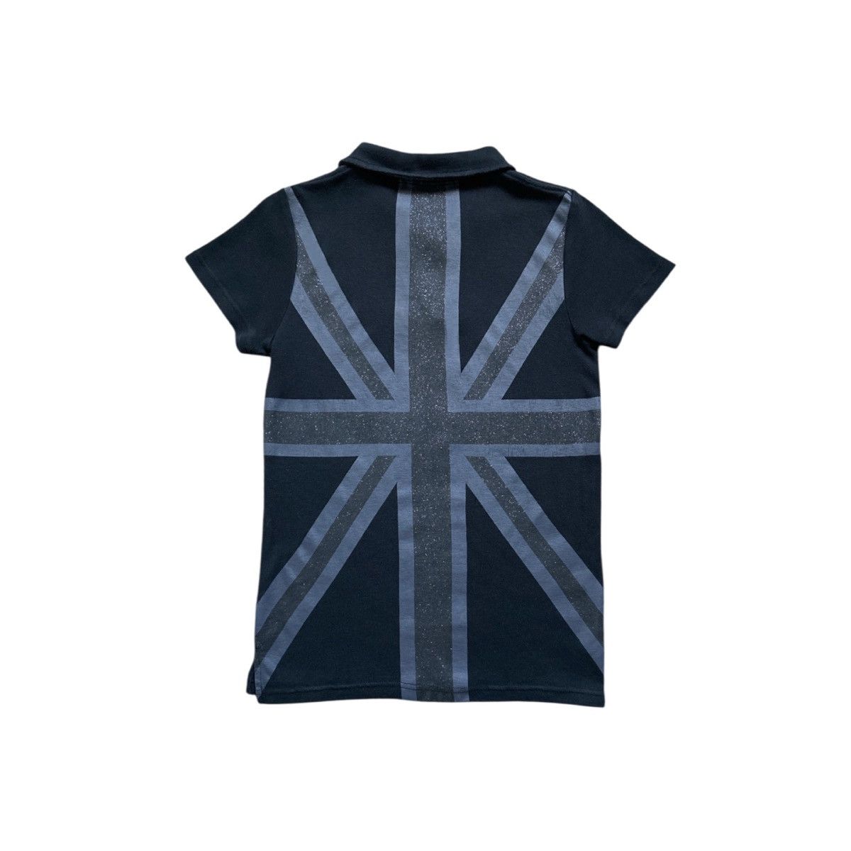 [rare] jp brand punk UNION JACK polo button up ☠︎