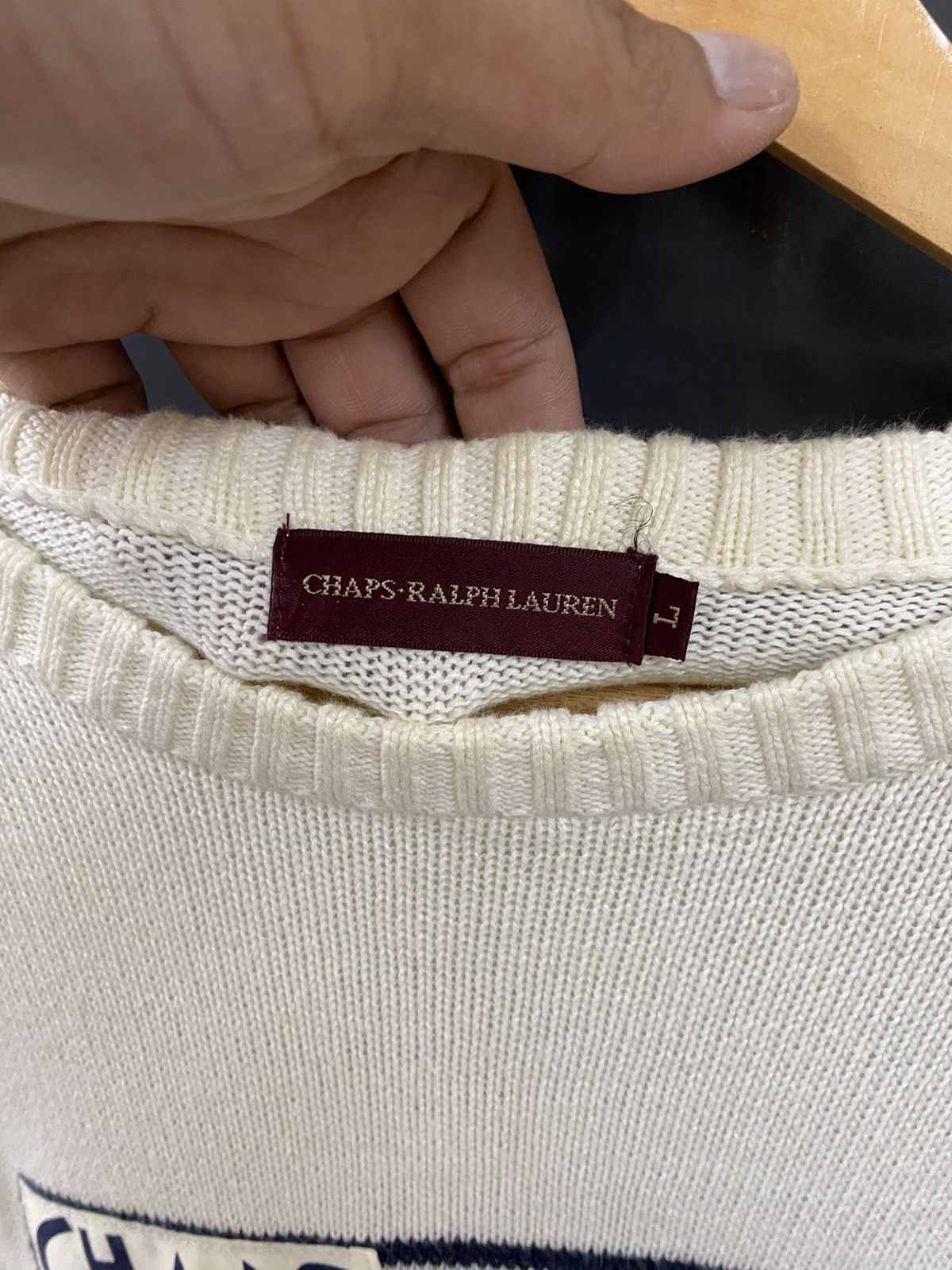 Chaps Ralph Lauren Vtg CHAPS RALPH LAUREN knit Sweater Size US L / EU 52-54 / 3 - 7 Thumbnail