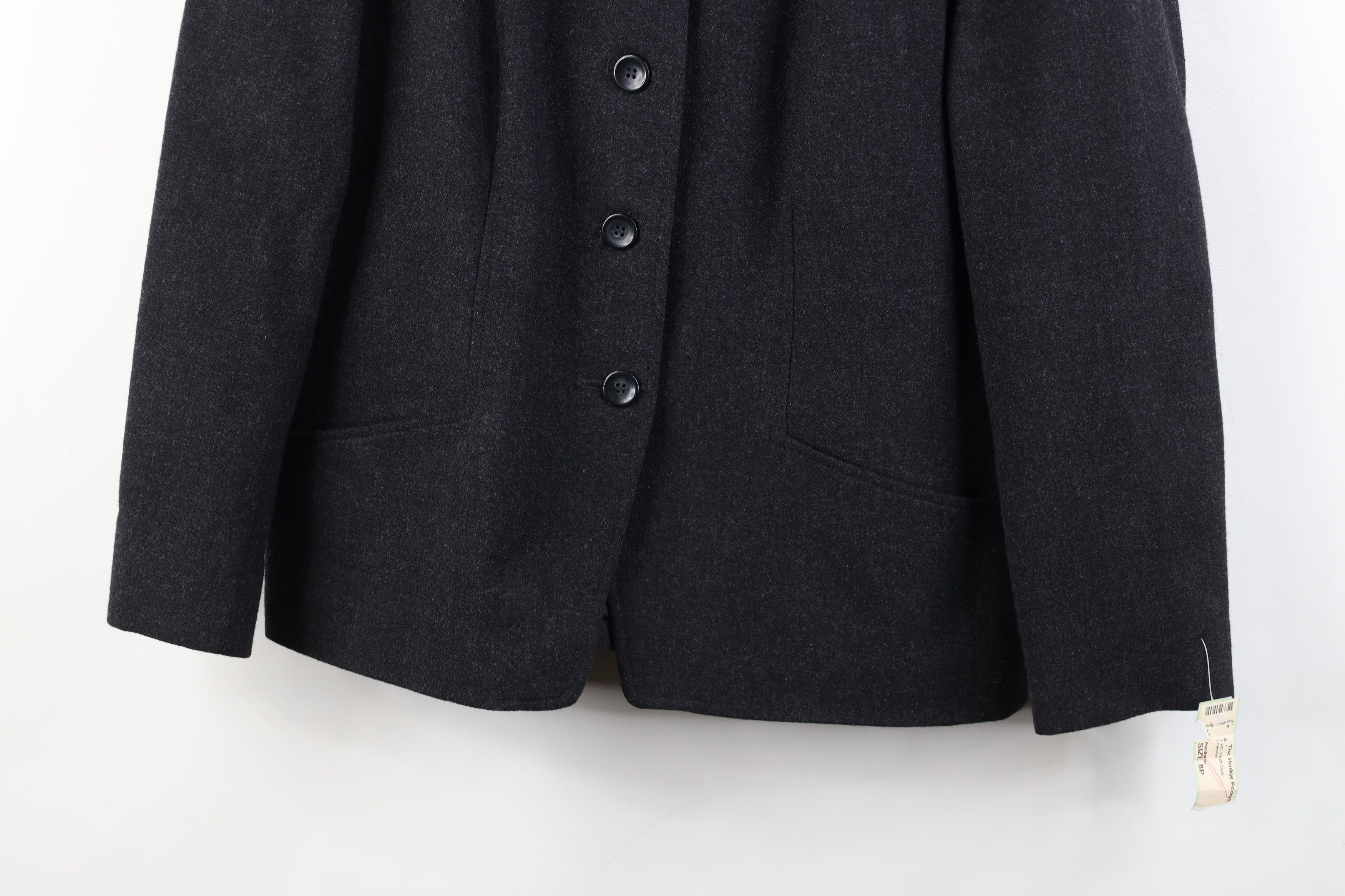 Pendleton Deadstock Vintage 90s Pendleton Jacket Charcoal Gray USA Size M / US 6-8 / IT 42-44 - 3 Thumbnail