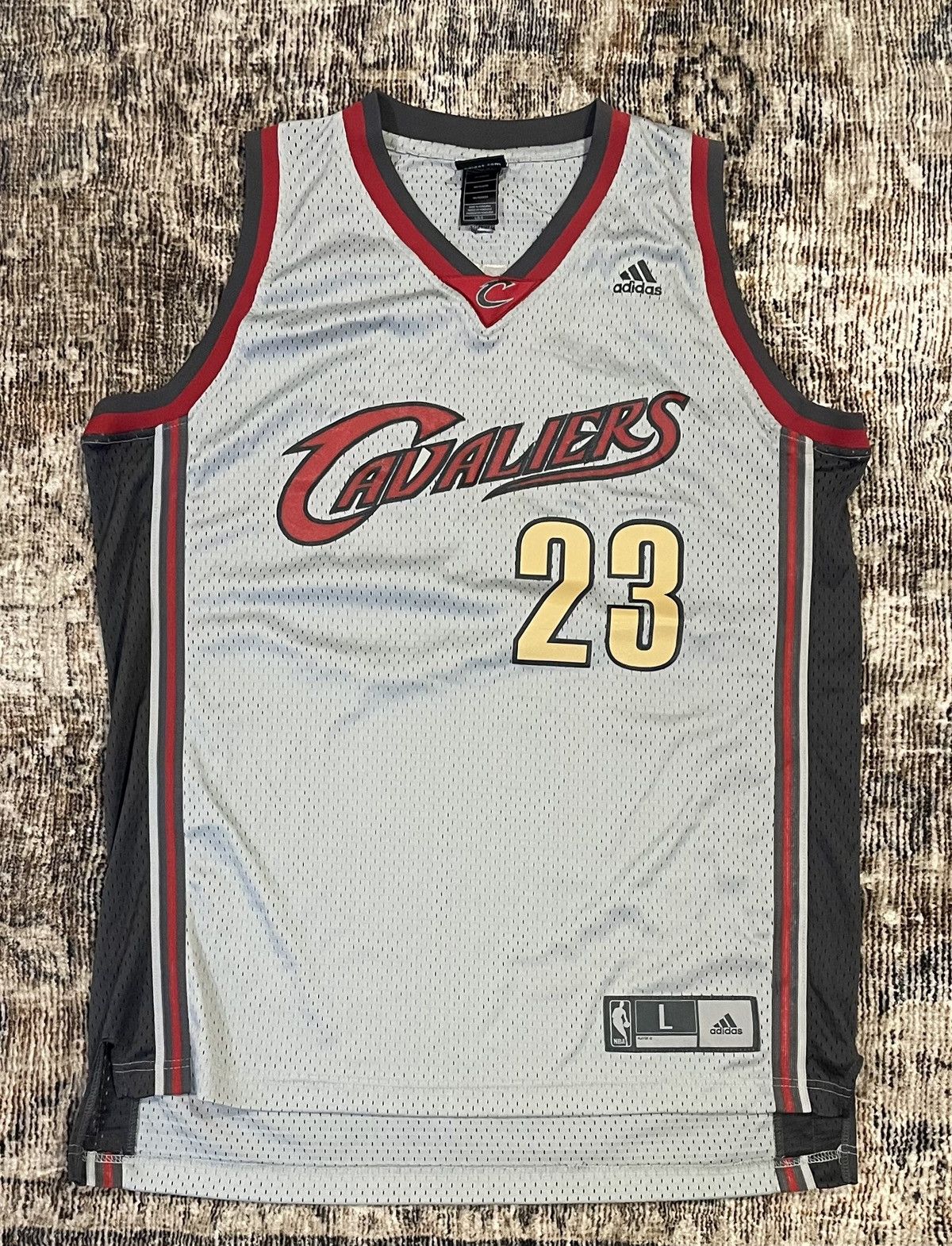 Adidas Lebron James Cleveland Cavaliers Jersey 23 L Size US L / EU 52-54 / 3 - 2 Thumbnail
