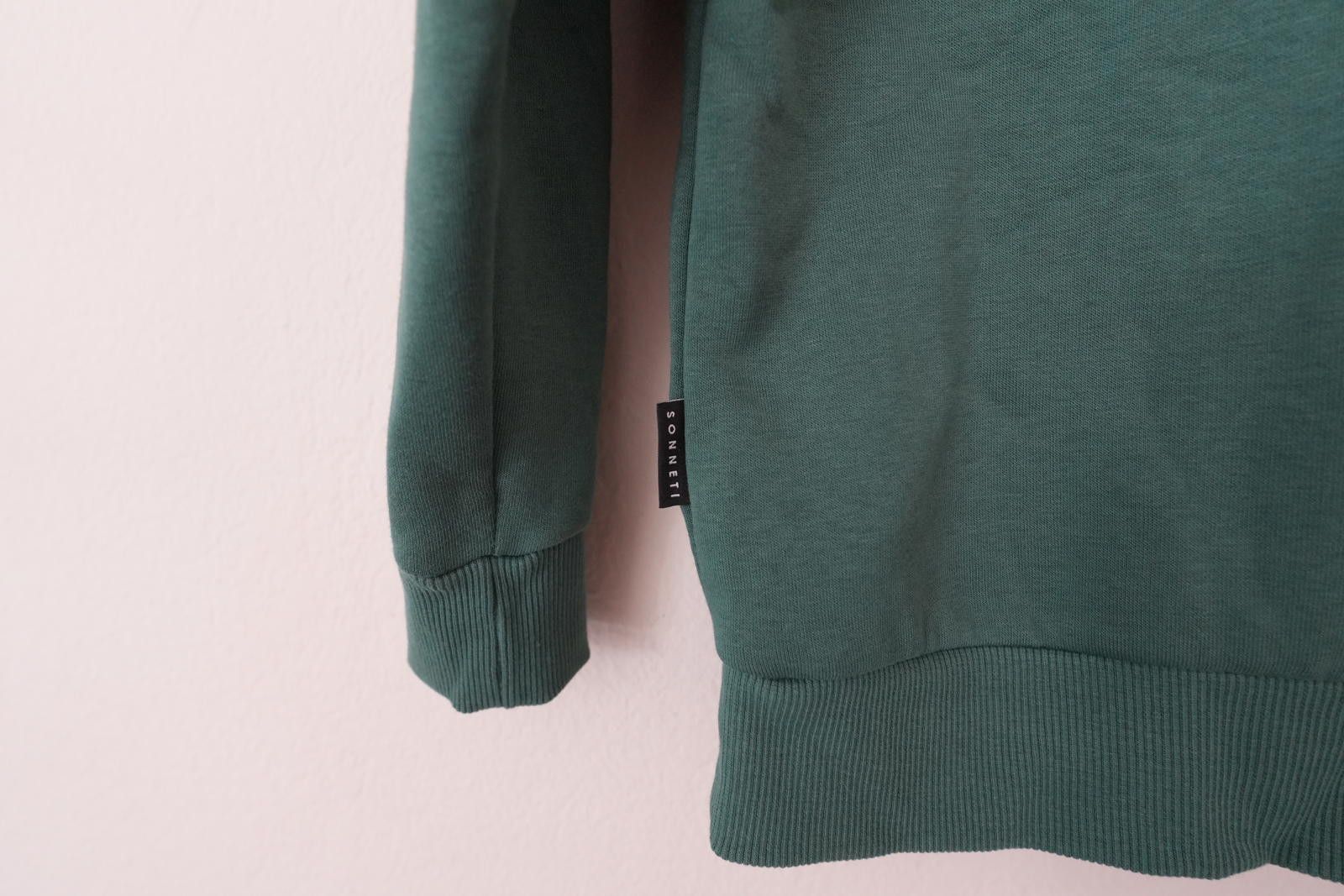 Sonneti Sonneti Sweater Women's L Green NWT London Pullover Hoodie Size L / US 10 / IT 46 - 7 Thumbnail