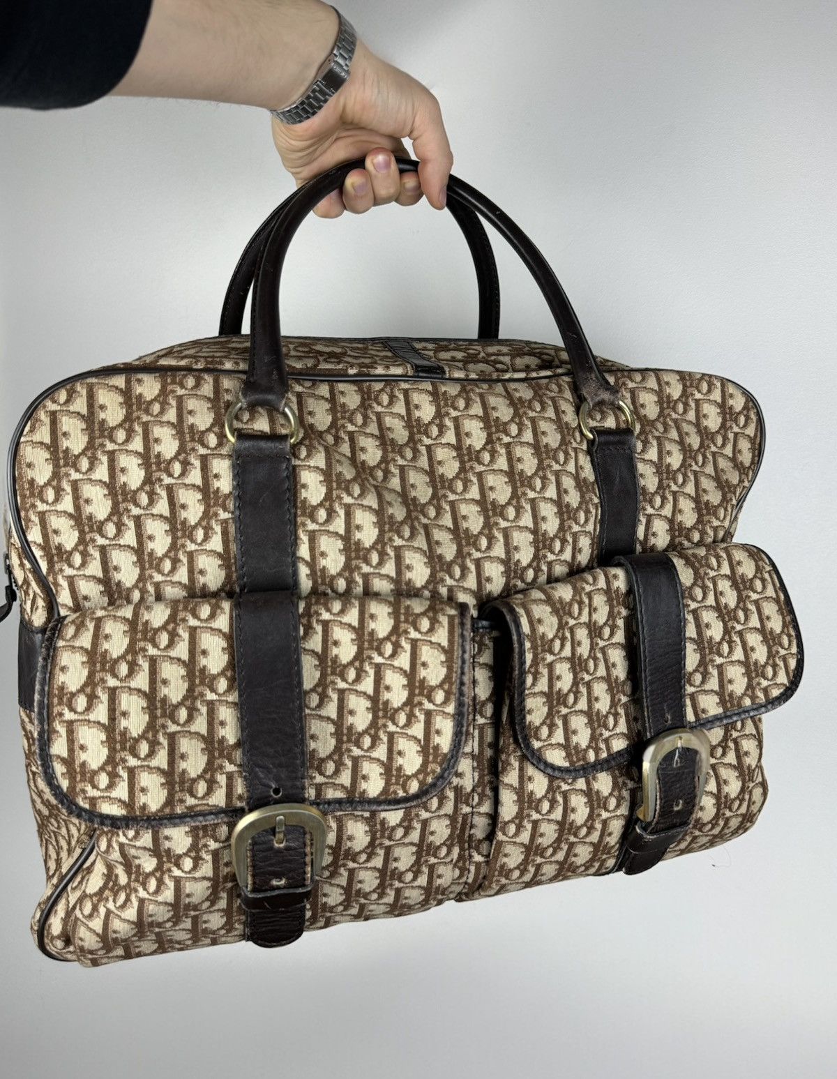 Christian Dior Monsieur × Dior Vintage Boston bag Christian Dior monogram original item Size ONE SIZE - 2 Thumbnail