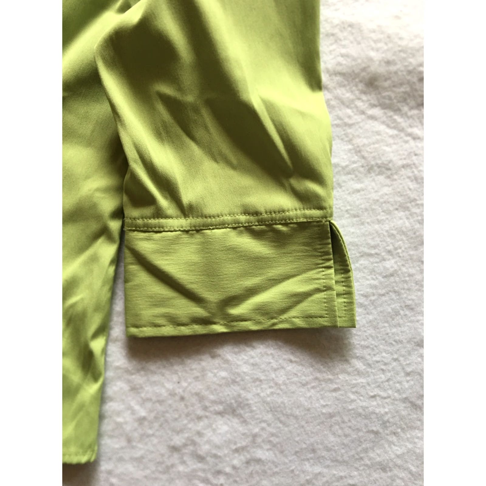 Apt. 9 Apt. 9 Shirt Women’s M Green Long Sleeve Stretch Business Casual / 9-22 Size M / US 6-8 / IT 42-44 - 5 Thumbnail