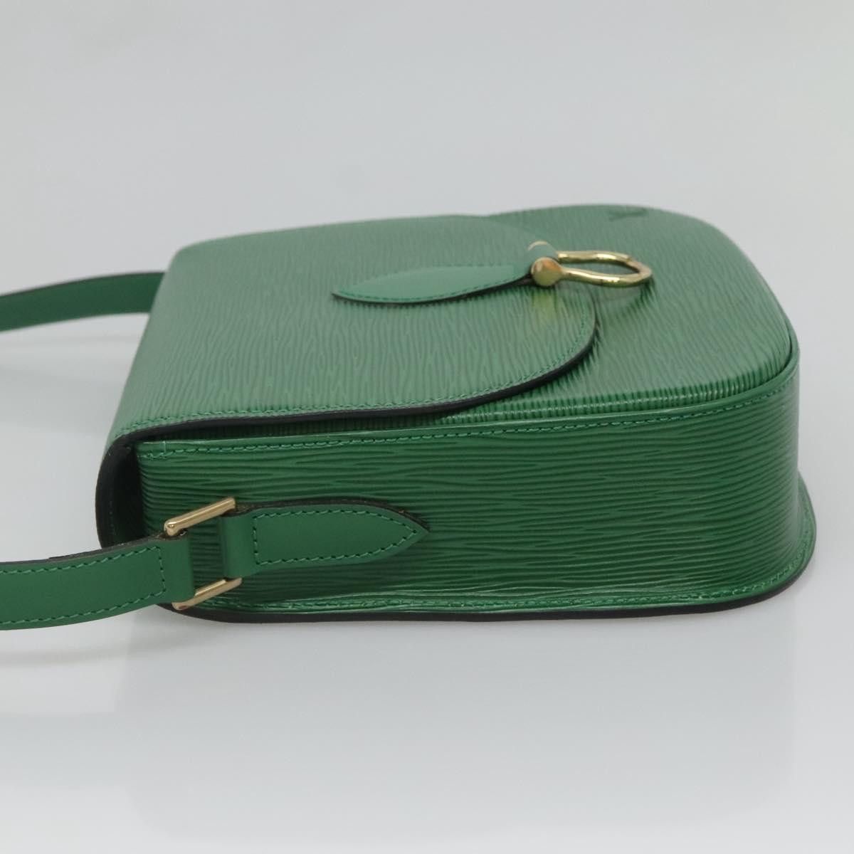 Louis Vuitton LOUIS VUITTON Epi Saint Cloud GM Shoulder Bag Green M52194 Size ONE SIZE - 4 Thumbnail