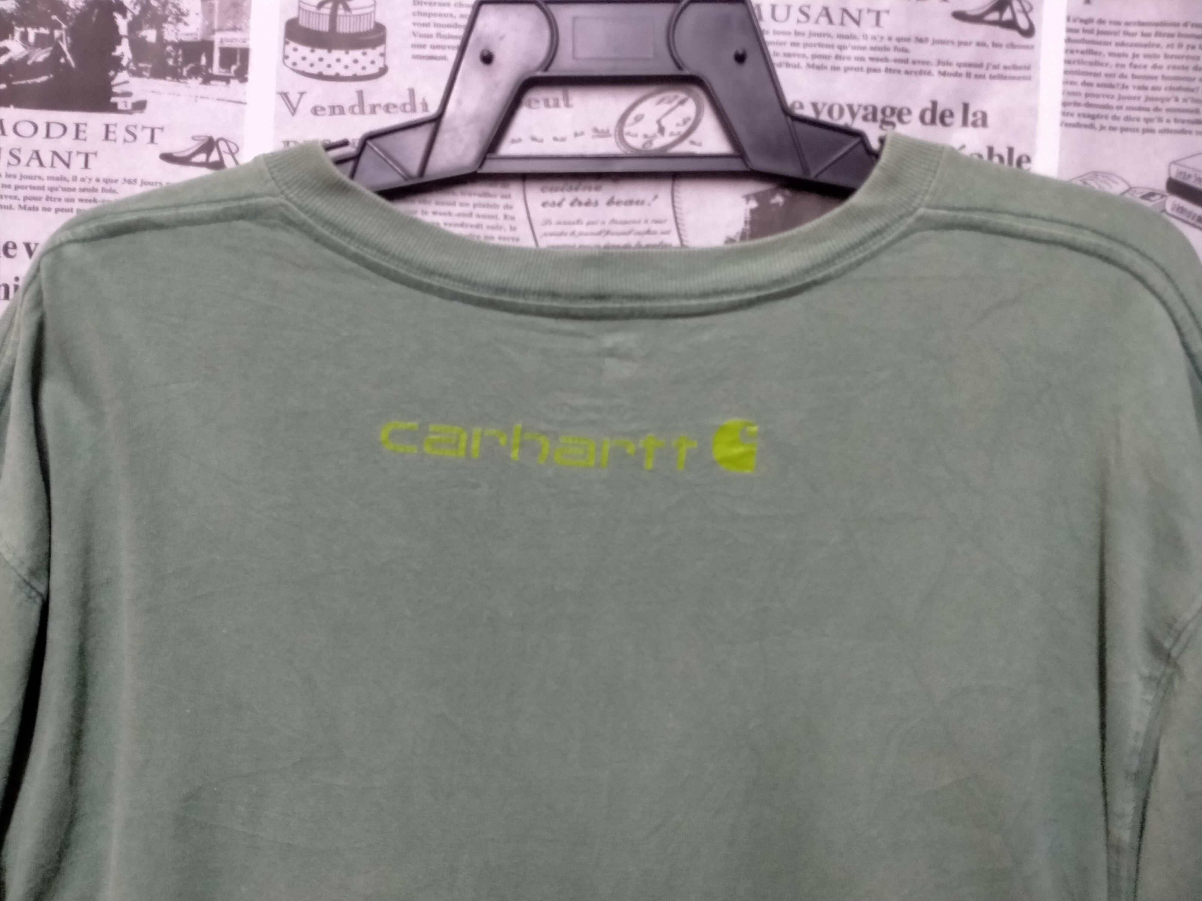 Beauty Beast × Carhartt Distressed Carhartt long sleeve t-shirt Size US M / EU 48-50 / 2 - 4 Thumbnail
