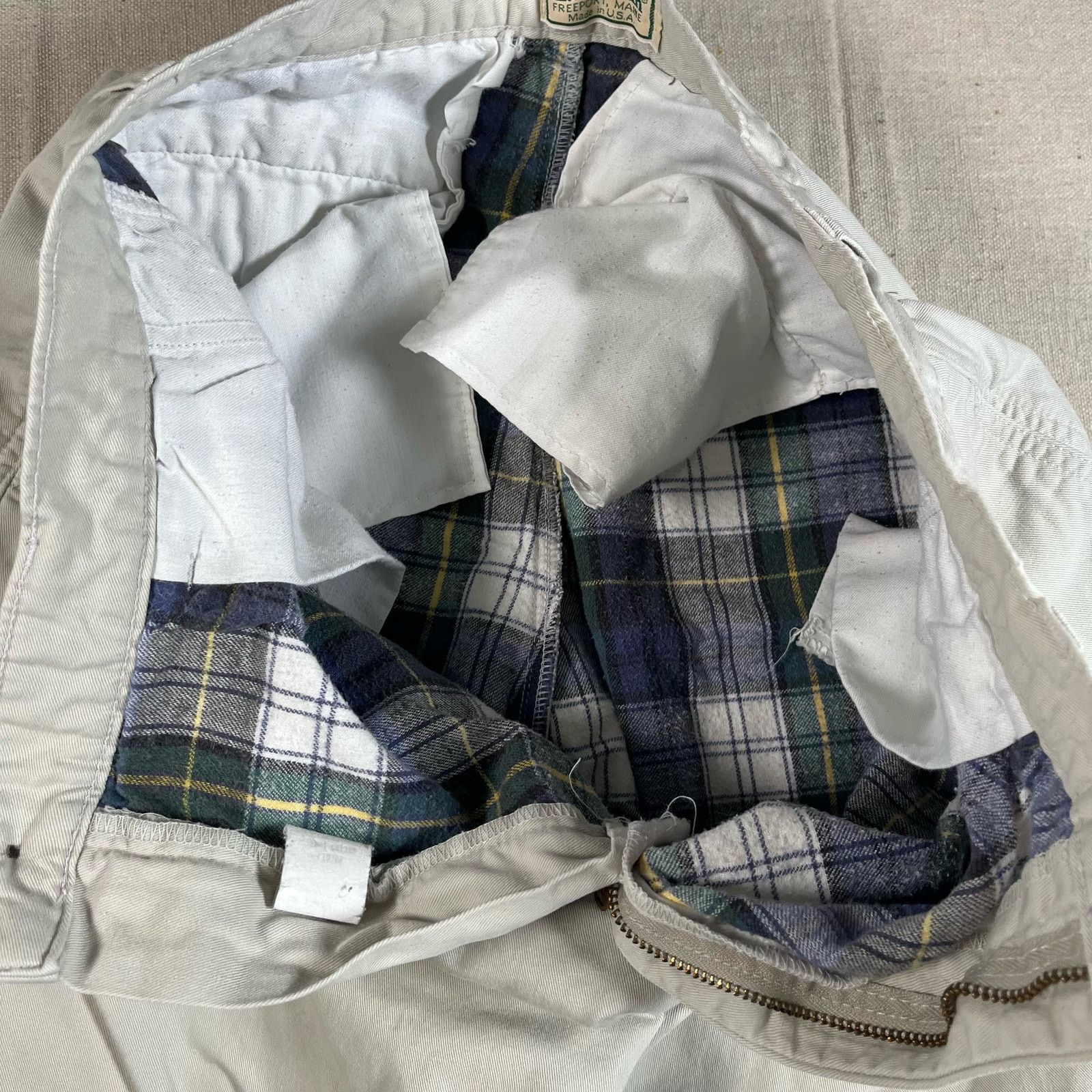 L.L. Bean Vintage L.L. Bean Womens size 12 Flannel Lined Pants Size 34" / US 12 / IT 48 - 8 Thumbnail