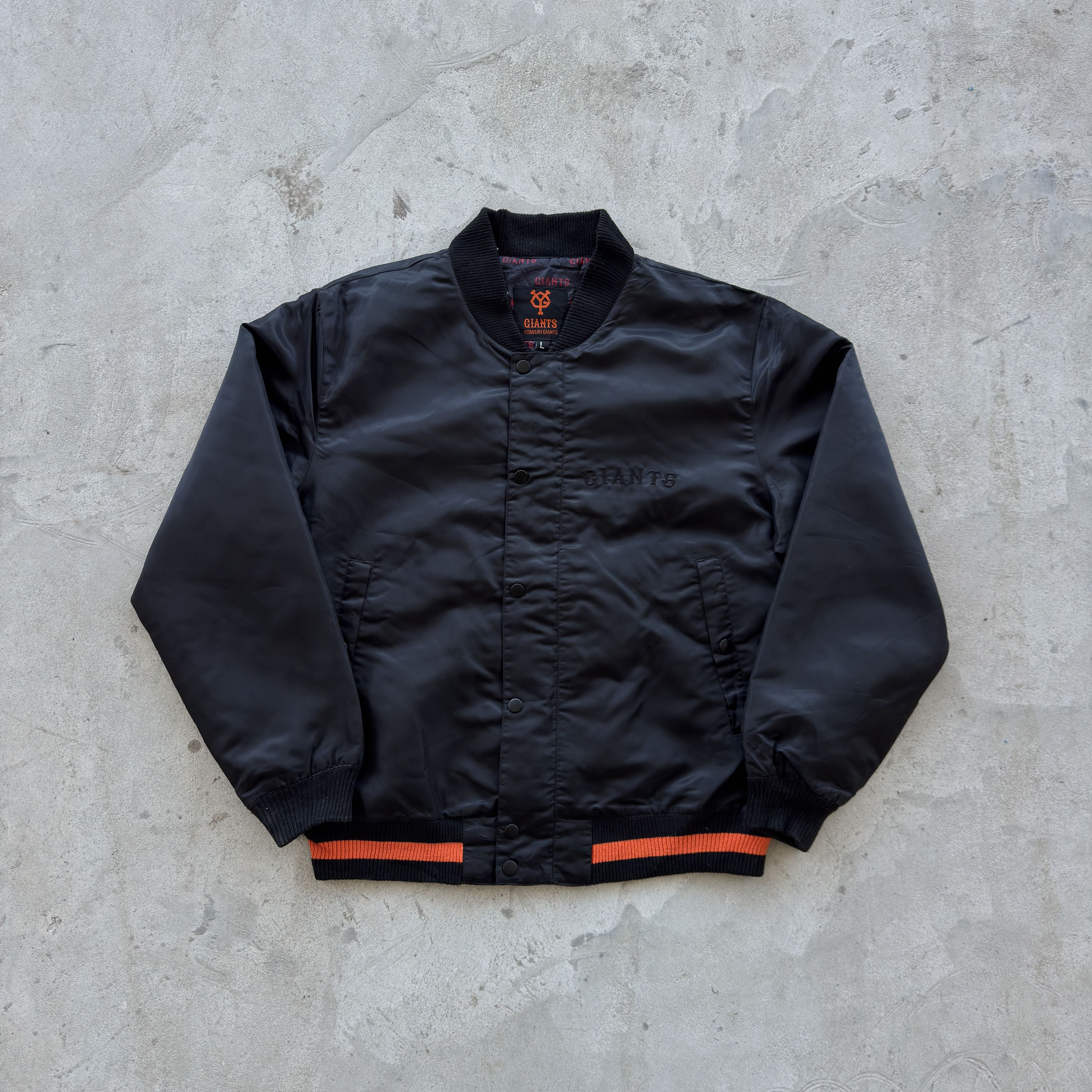 Giant Vintage Yomiuri Giants Japanese Baseball Bomber Jacket Size US L / EU 52-54 / 3 - 1 Thumbnail