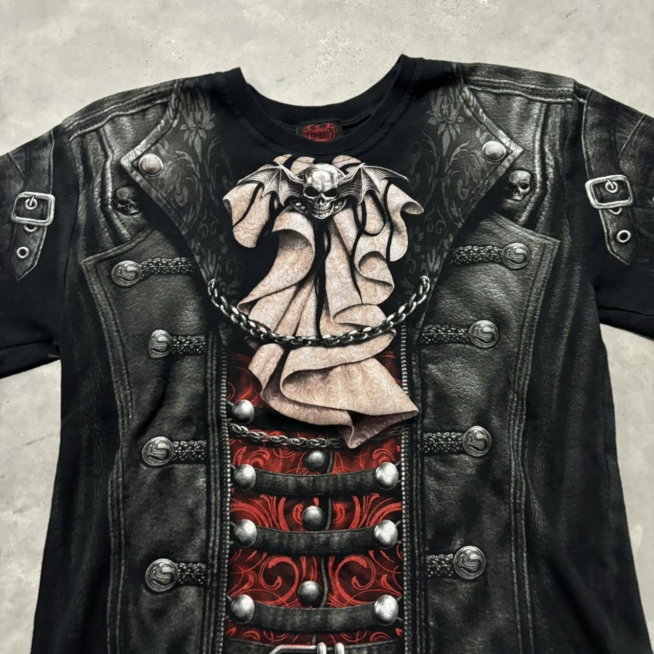 Japanese Brand Emo Y2K/2000s Grunge Horror Vampire Costume Halloween Tee Size US S / EU 44-46 / 1 - 2 Thumbnail