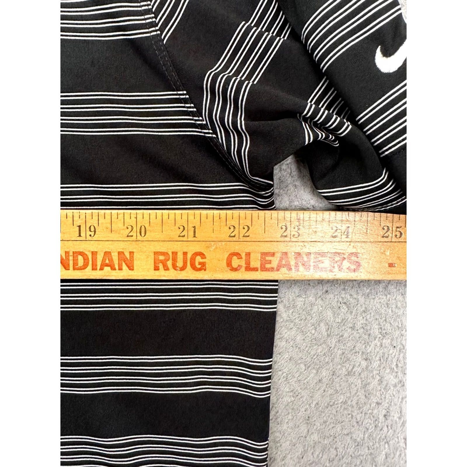 Nike Nike Golf Shirt Adult Large Dri-Fit Black Stripe Tour Performance Polo Rugby Men Size US L / EU 52-54 / 3 - 6 Thumbnail