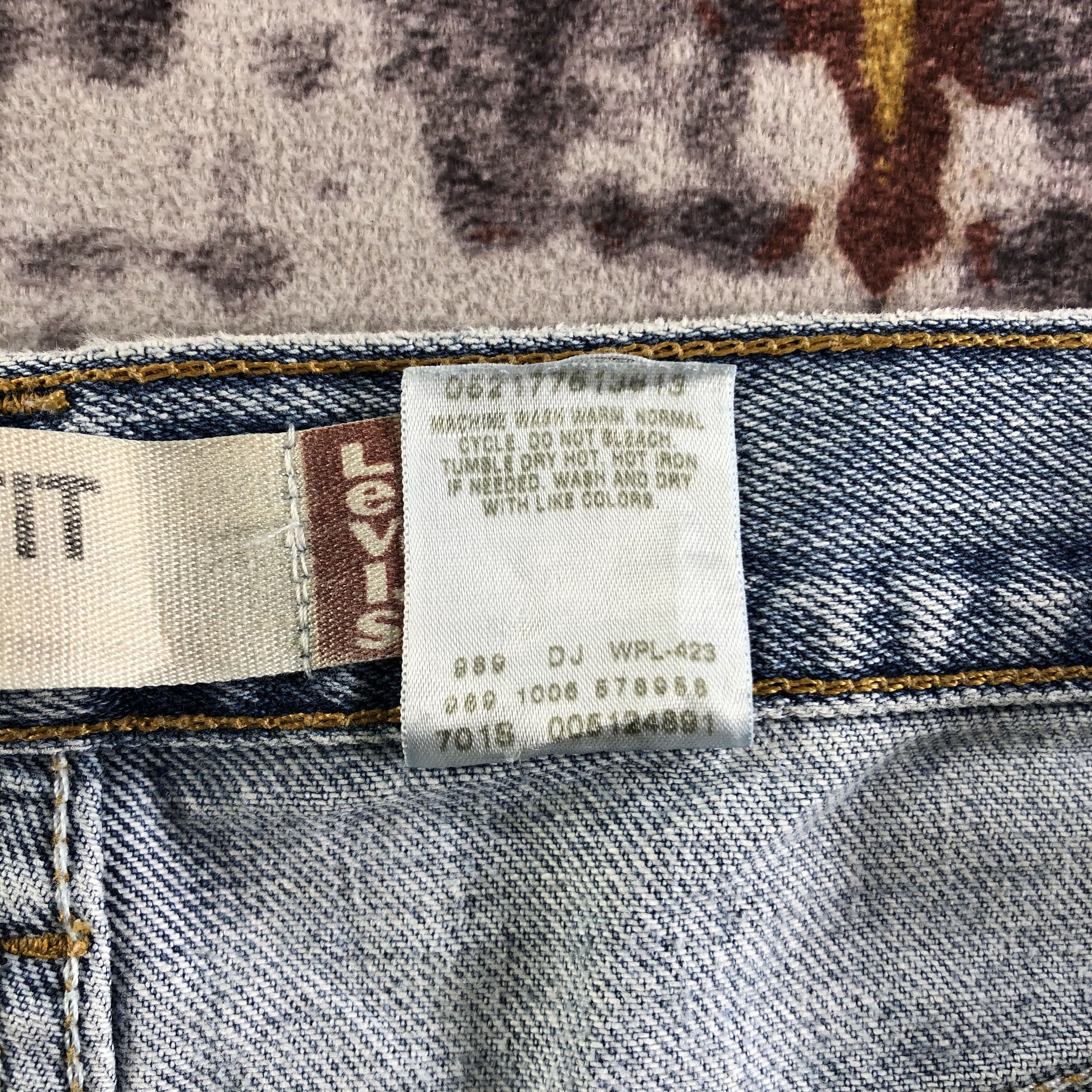 Levi's × Vintage Vintage Light Wash Levis 512 Jeans-JM3424 Size 33" - 11 Thumbnail