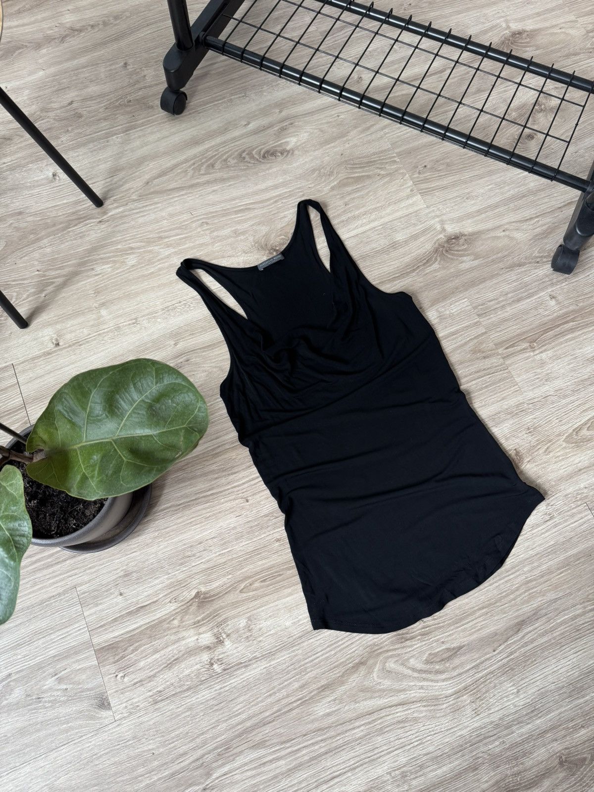 Alexander McQueen Alexander McQueen Black Viscose Tank Top Blouse Size M / US 6-8 / IT 42-44 - 4 Thumbnail