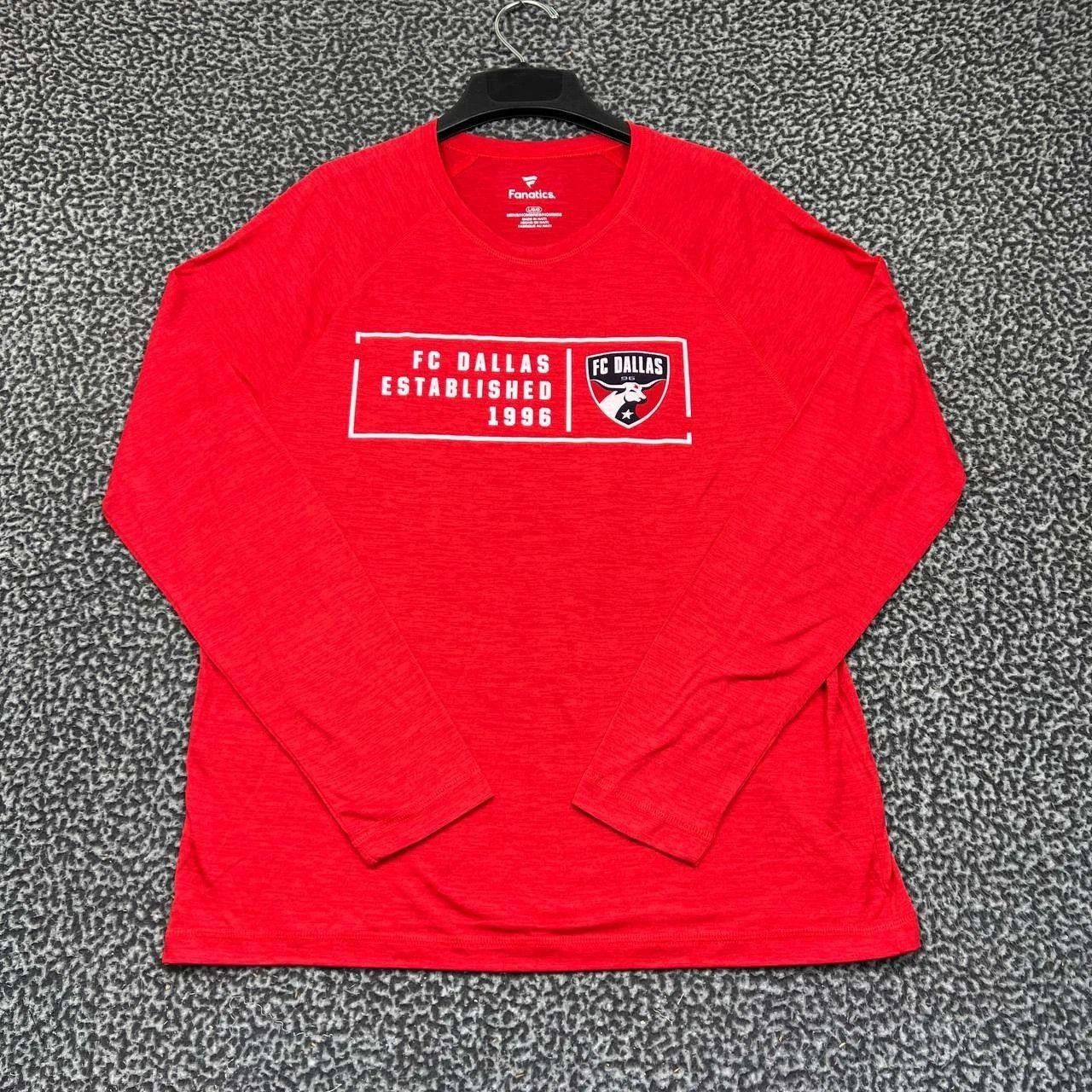 Other FC Dallas Shirt Men Fanatics Long Sleeve Crew Neck New L Size US L / EU 52-54 / 3 - 1 Thumbnail
