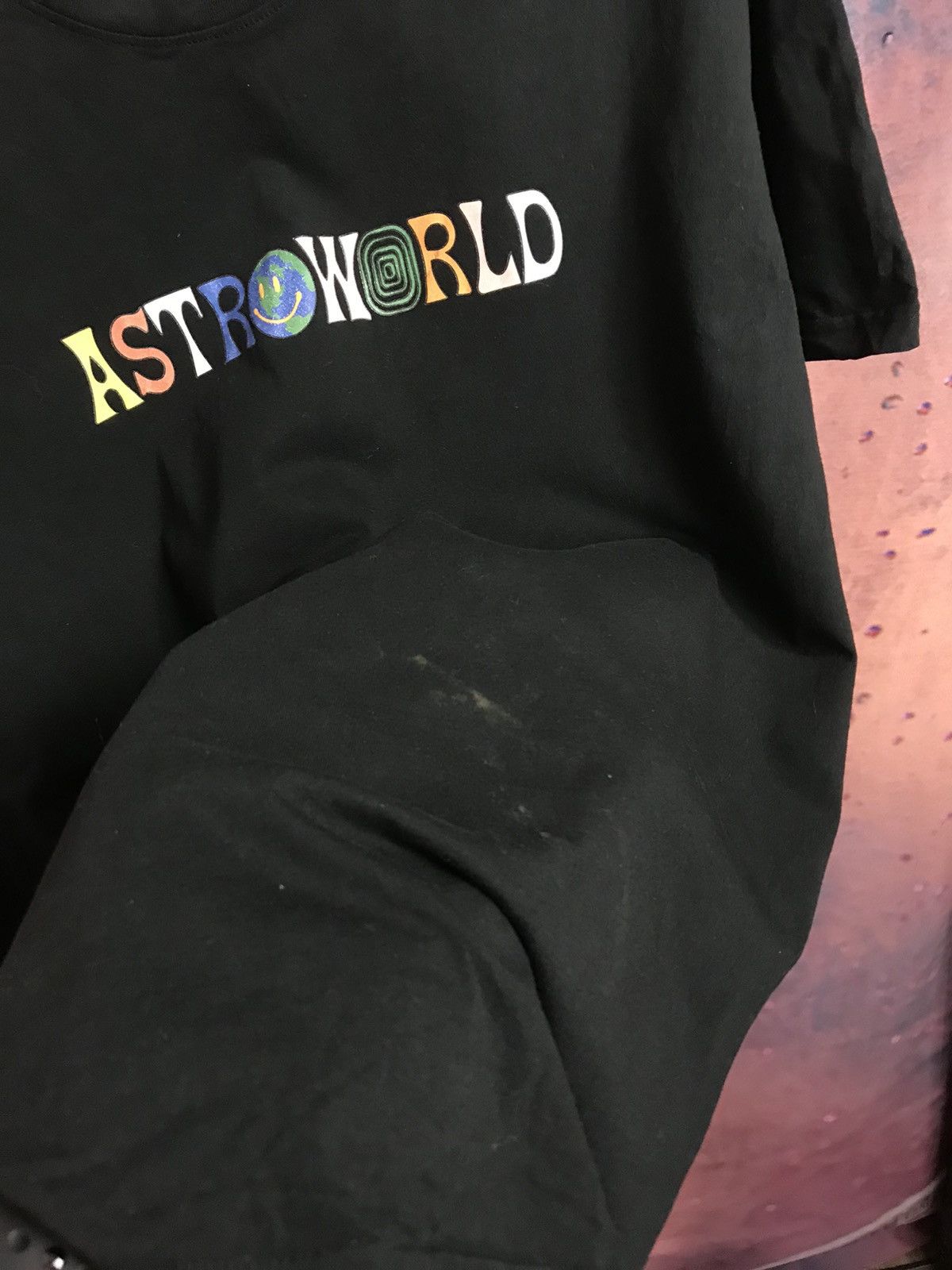 Band Tees Travis Scott Astroworld band tour tee Size US L / EU 52-54 / 3 - 7 Thumbnail