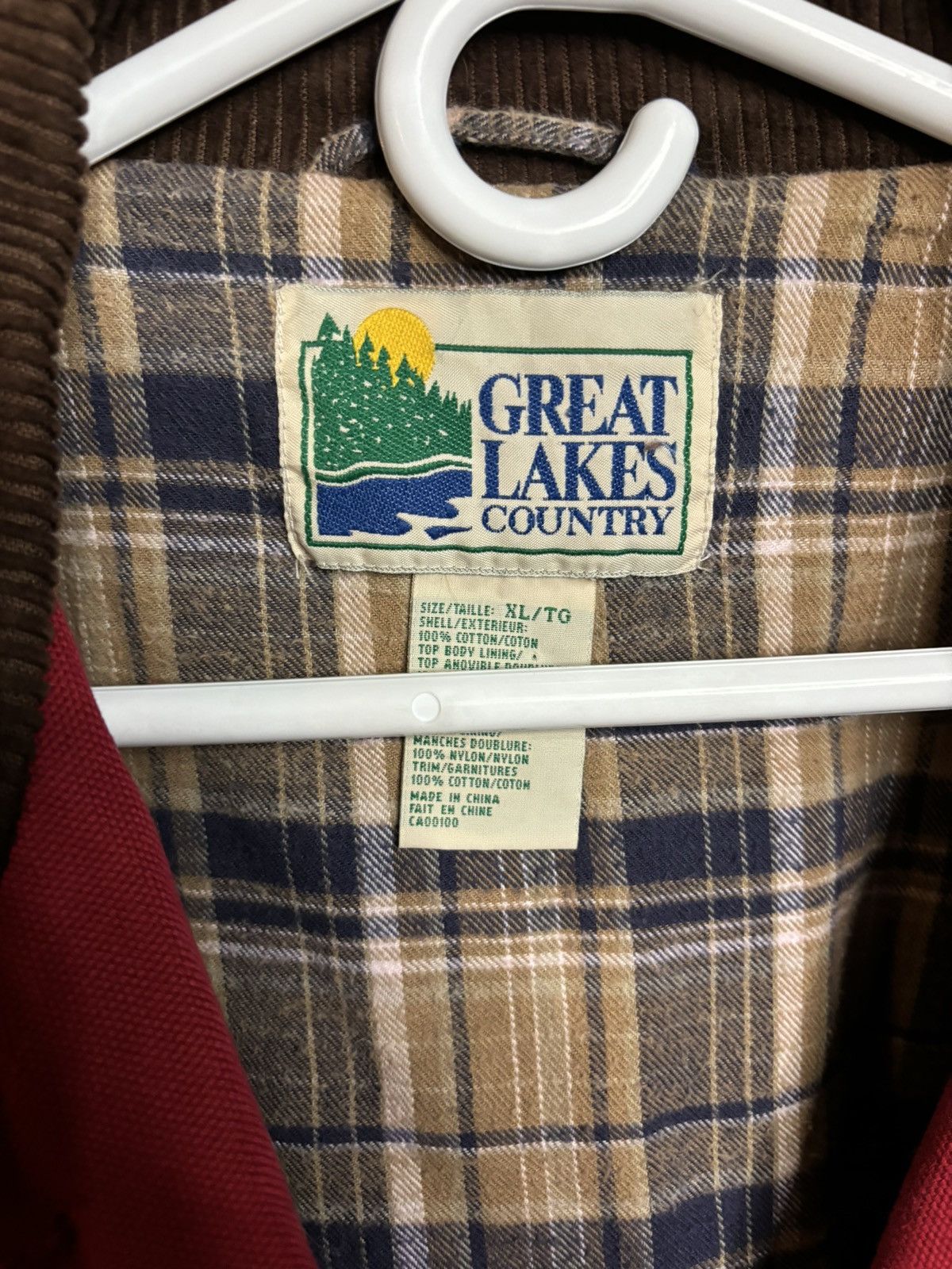 Vintage Canvas/corduroy Jacket Size US XL / EU 56 / 4 - 3 Thumbnail